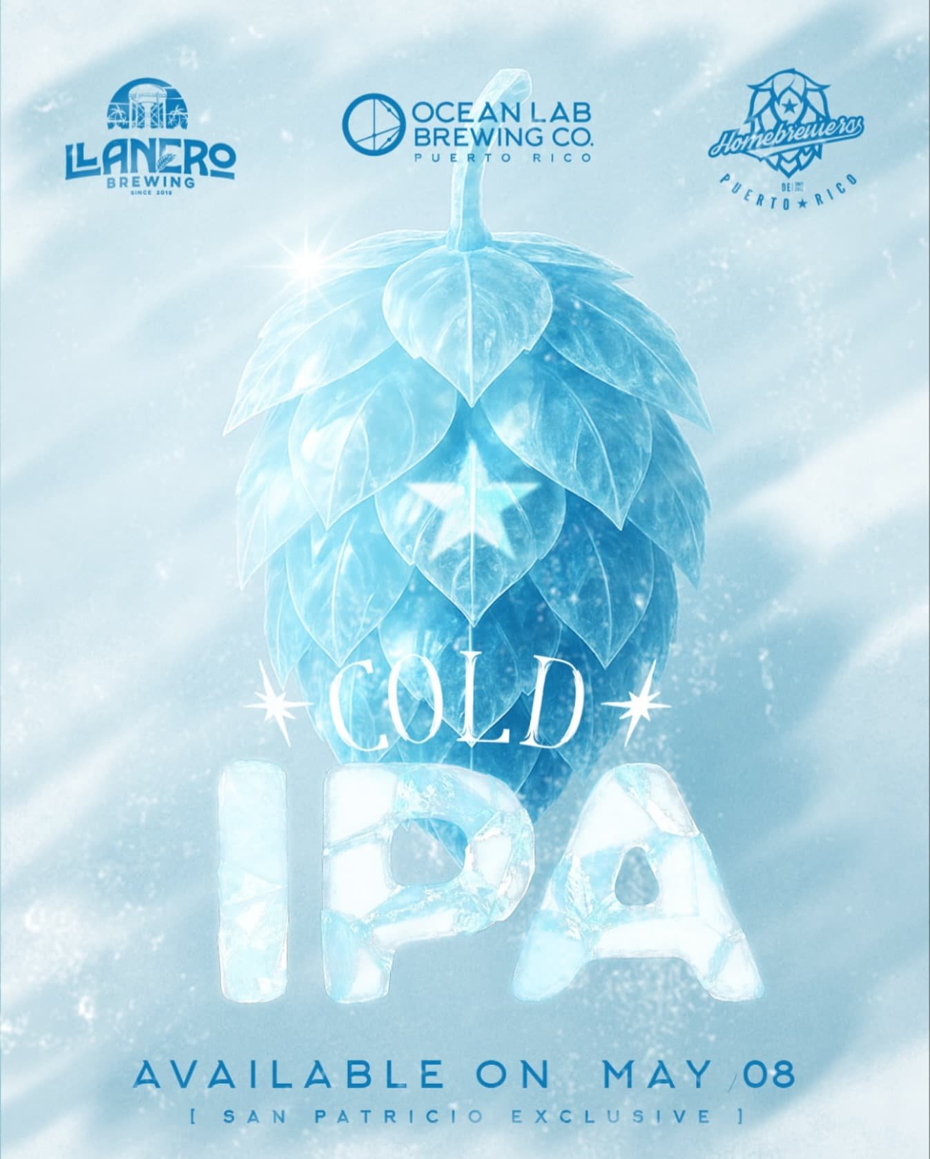 Ocean Lab Brewing presenta su nueva Cold IPA, colaboración con el “homebrewer” Juan Rosado (Llanero Brewing)