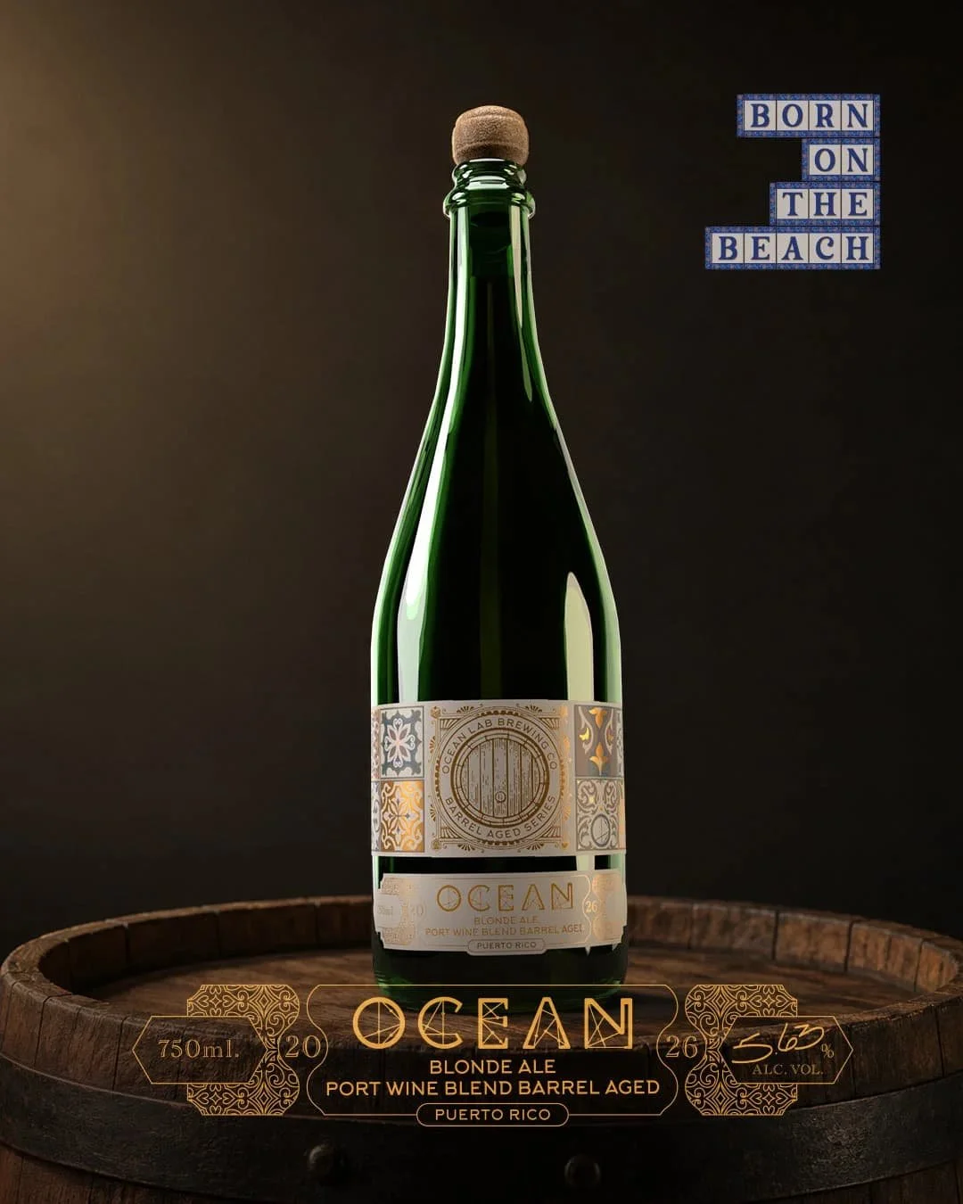 Ocean Lab Brewing anuncia Blonde Ale añejada en barriles de vino Port