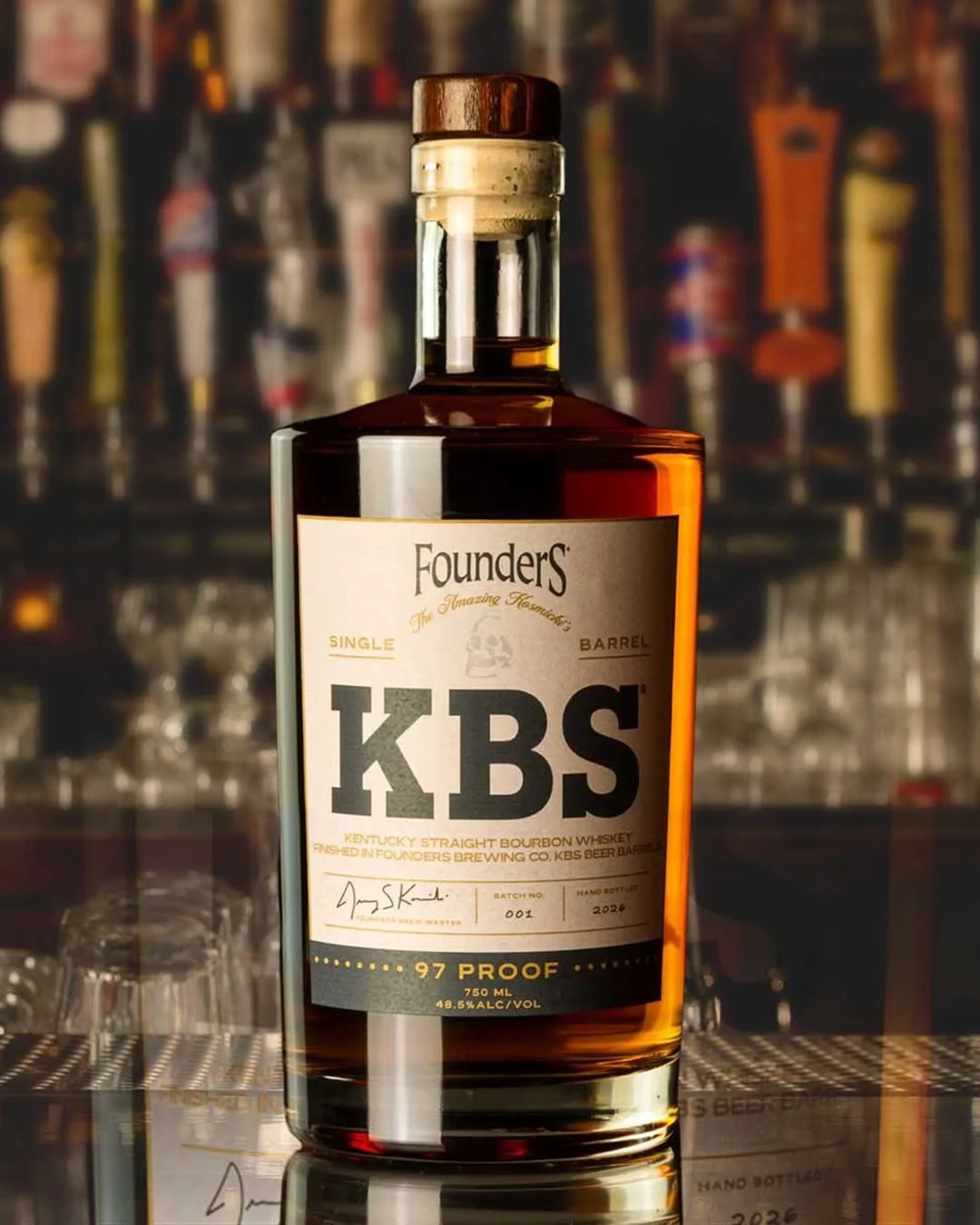 Founders Brewing lanza KBS Bourbon, su primera incursión en los destilados