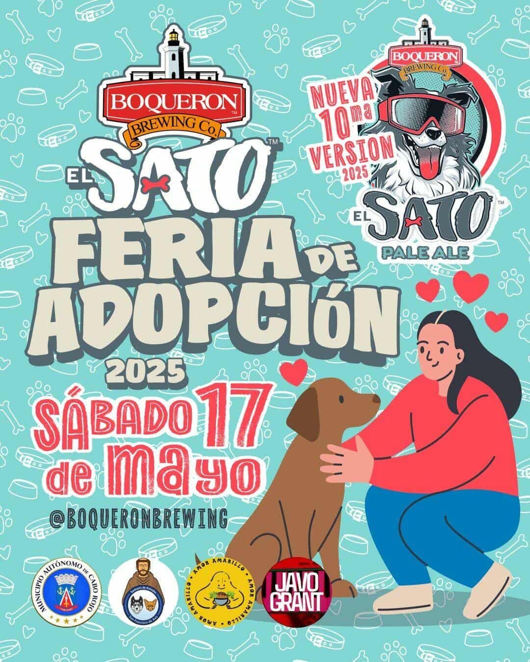 Boquerón Brewing celebra 10 años de Sato Pale Ale con feria de adopción