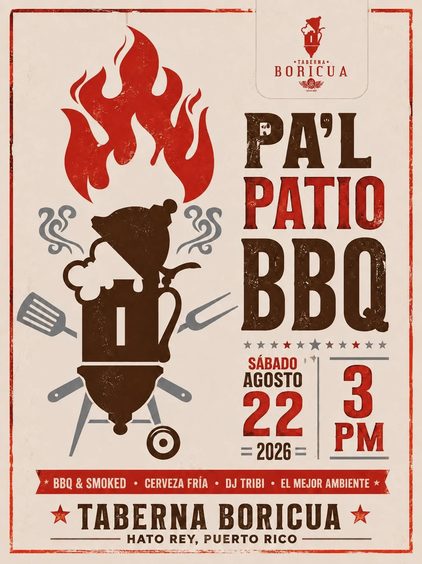 Pa'l Patio BBQ en Taberna Boricua