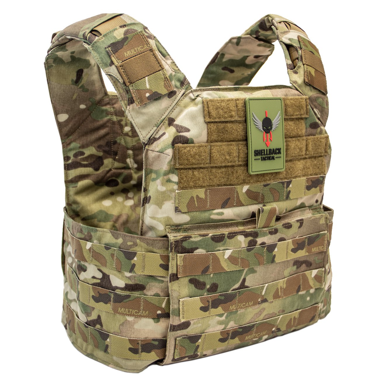 Shellback Tactical-Banshee Rifle Plate Carrier-Multicam-Front View.jpg