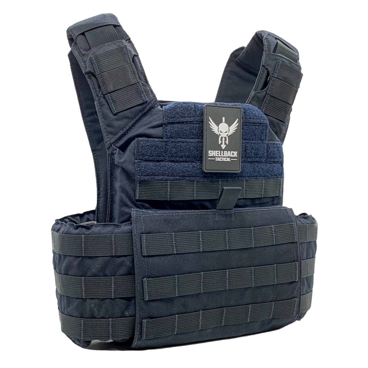 Shellback Tactical-Banshee Rifle Plate Carrier-Navy Blue-Front View.jpg