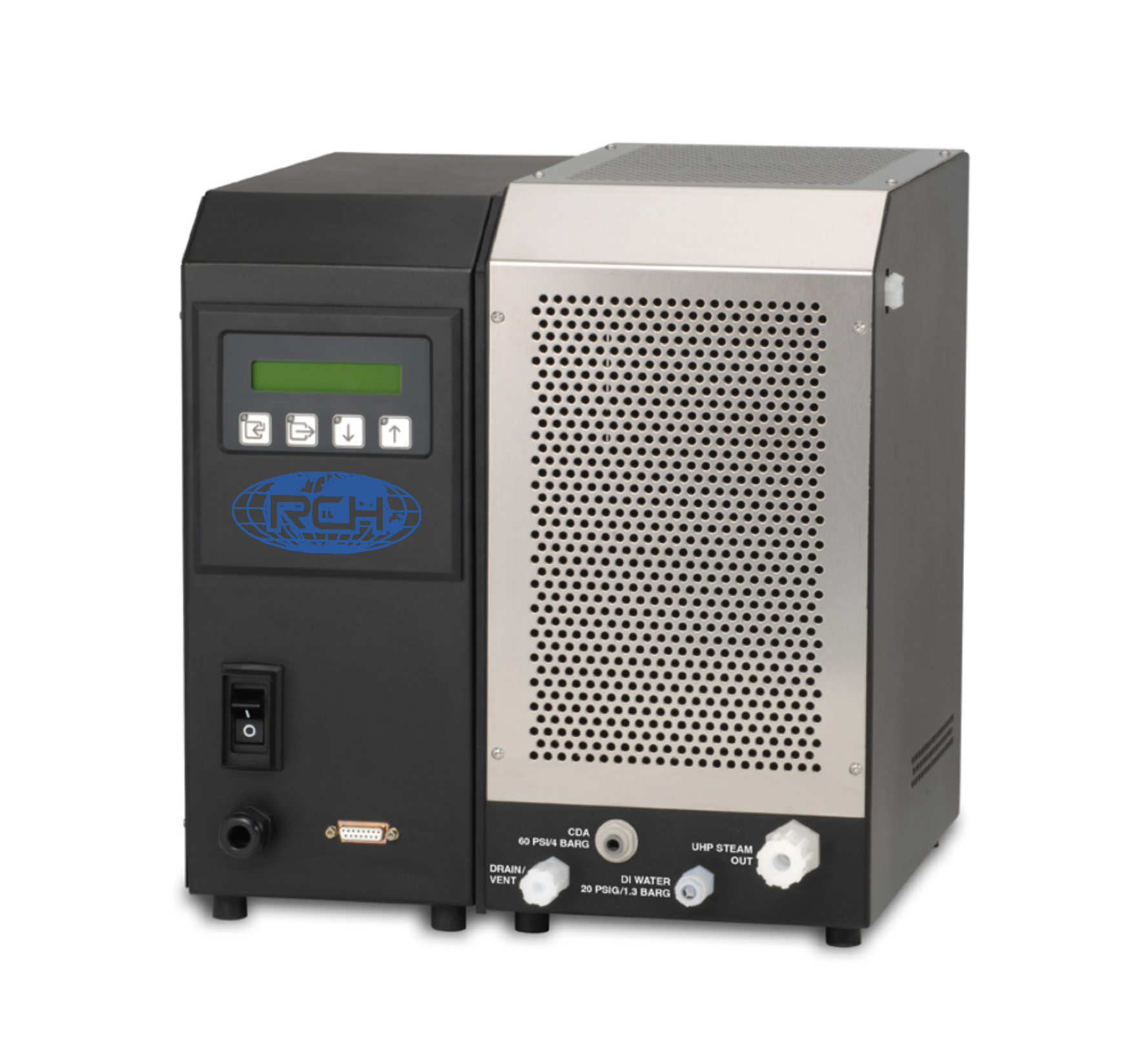 Ultra-high purity steam generator used for wet oxidation in semiconductor diffusion furnaces