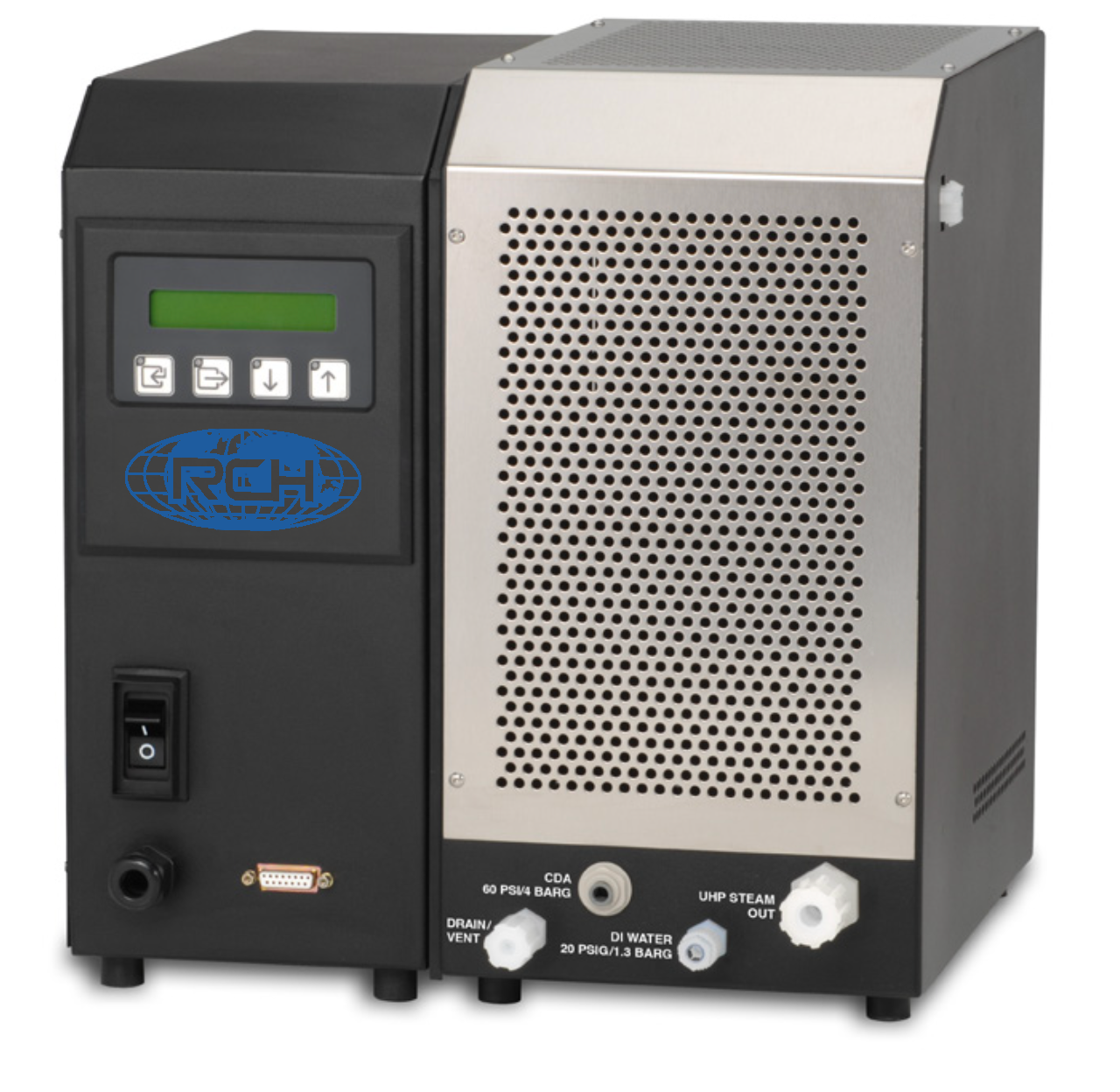 Ultra-high purity steam generator used for wet oxidation in semiconductor diffusion furnaces