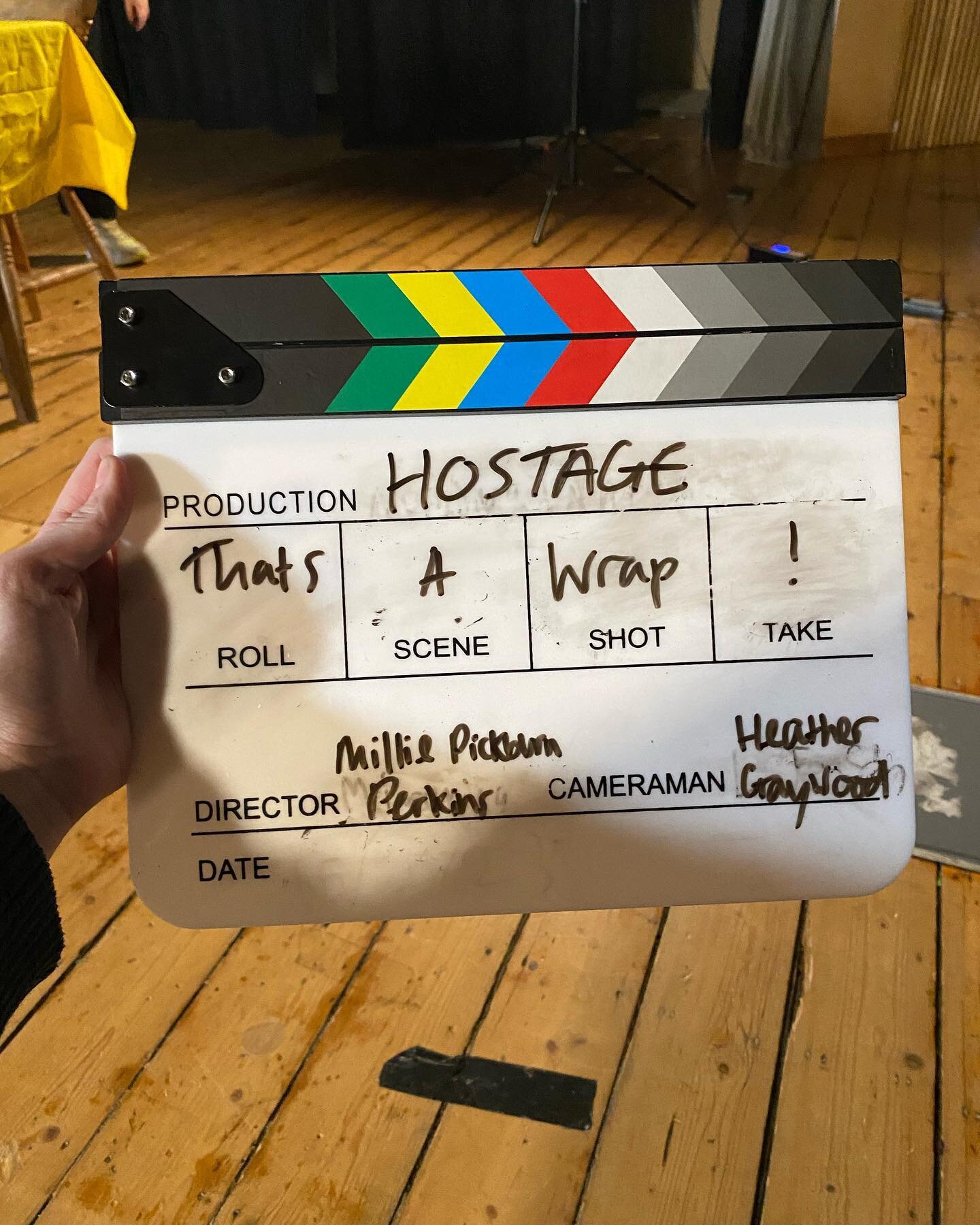 That&rsquo;s a wrap for &rdquo;Hostage&rdquo;!