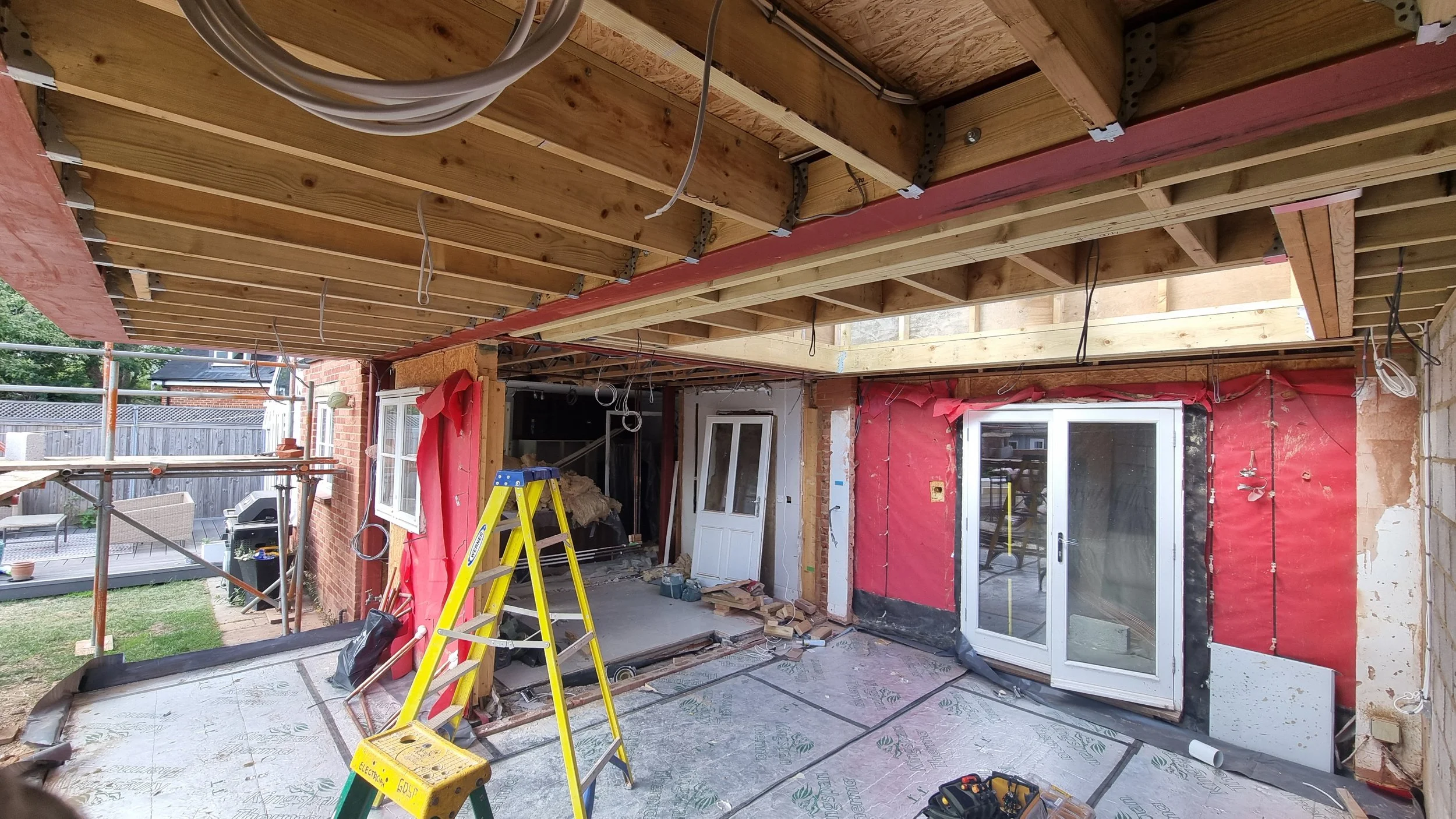 Electrical work during home extension in Milton Keynes