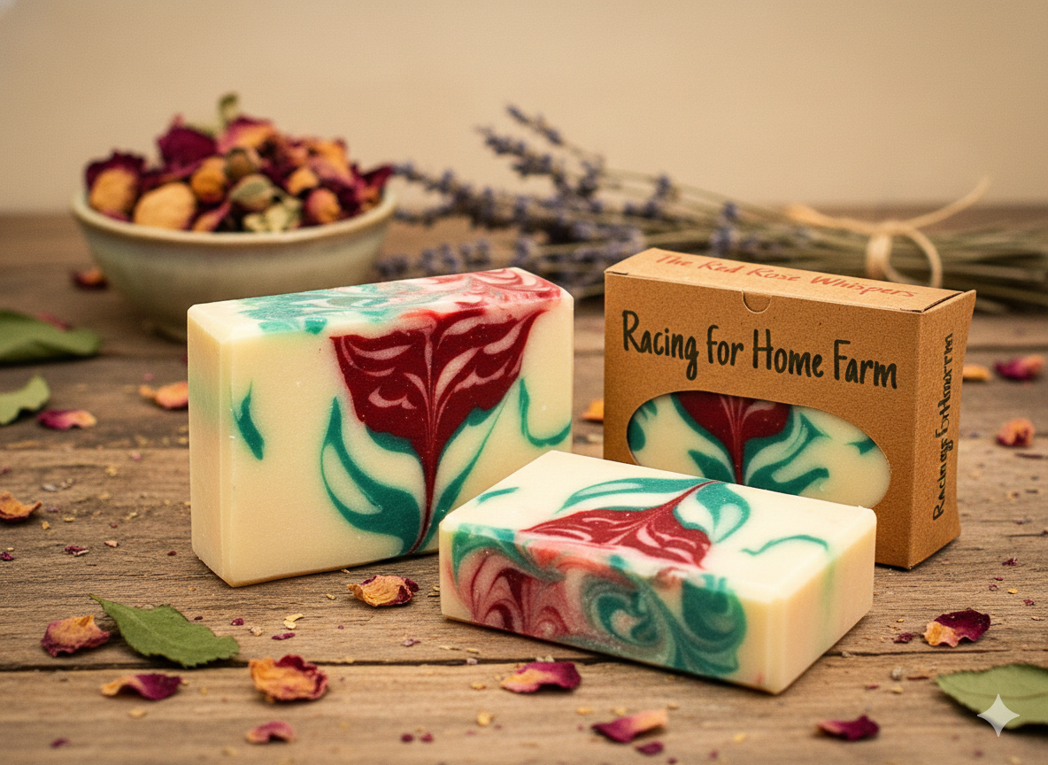 The Red Rose Whispers Artisan Soap