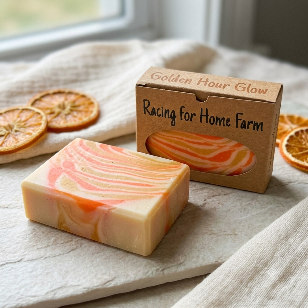 Golden Hour Glow Artisan Soap