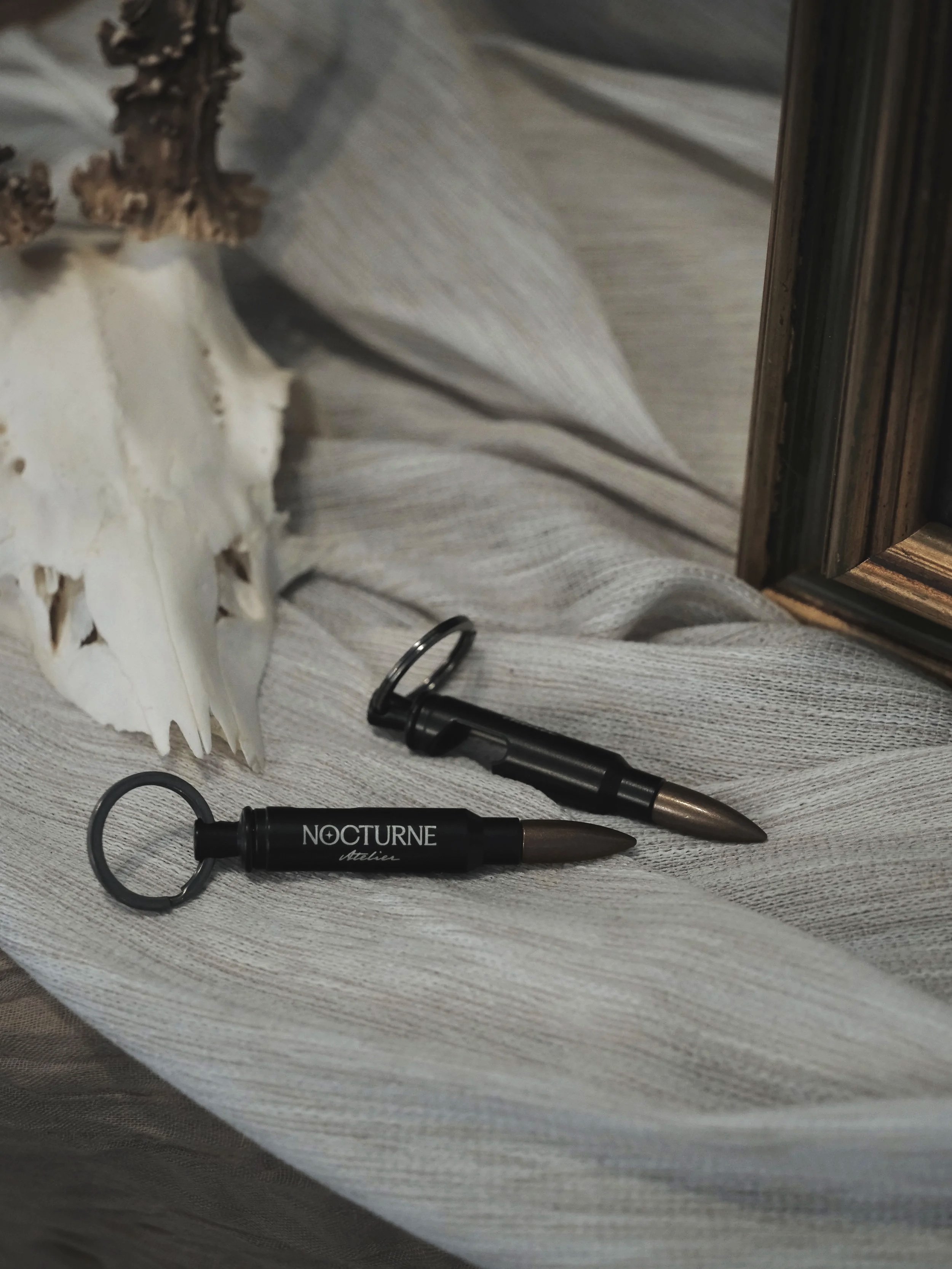 Bullet Bottle Opener Keychain