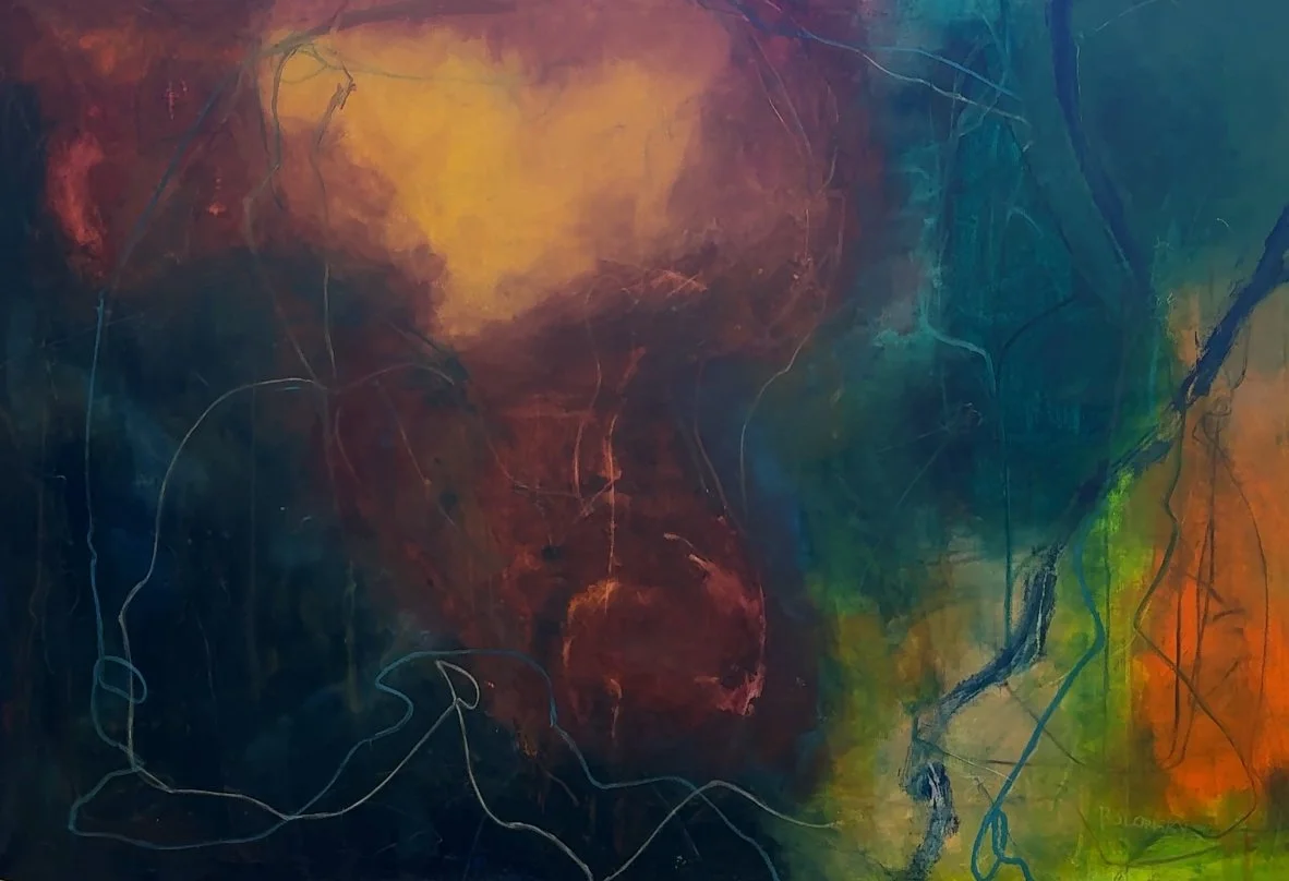 P0526 abstract painting