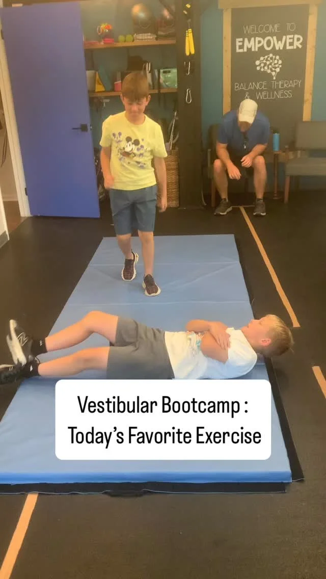 #vestibularrehab #footballdrills #pediatricphysicaltherapy #ifitdoesntchallengeyouitwontchangeyou #vestibular #reflexintegration #dpt #dptstudent #ot #neuroreha