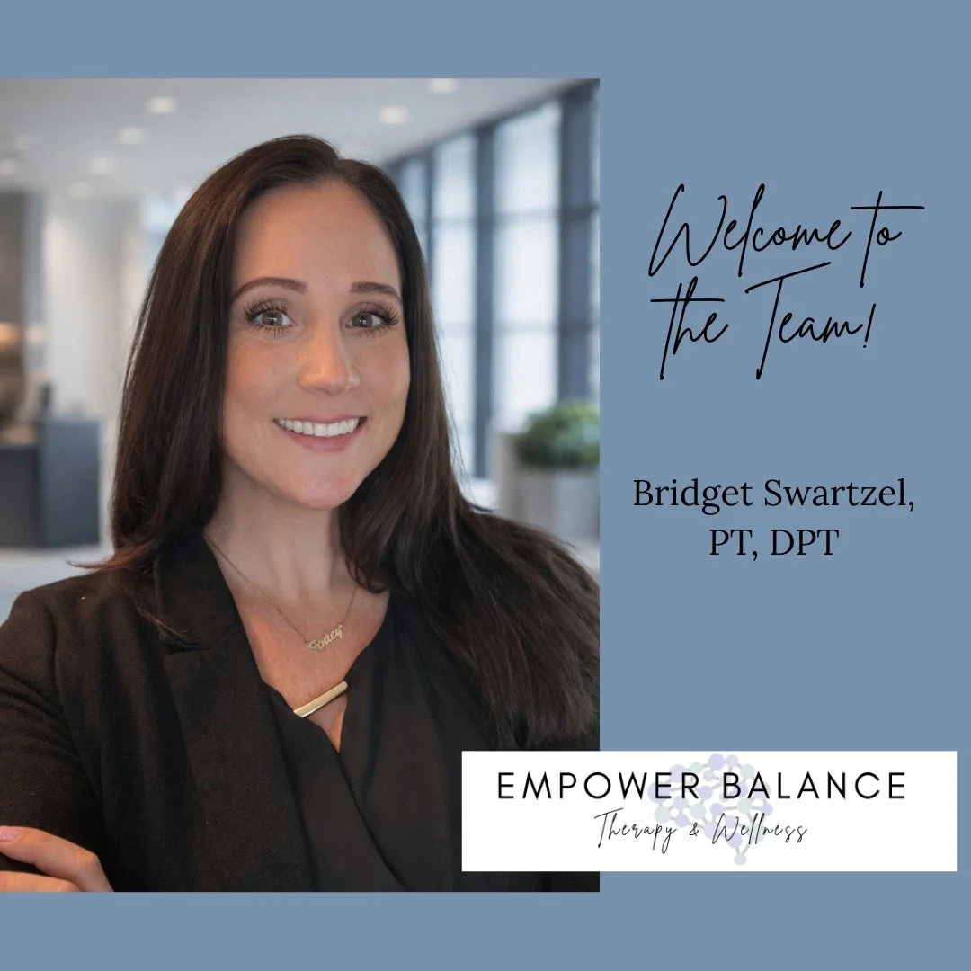 We are thrilled to welcome Dr. Bridget Swartzel to our Empower Balance Family!

Bridget brings a standout combination of heart, neurologic expertise and creativity to our team. She&rsquo;s passionate about helping people move beyond limitations and i