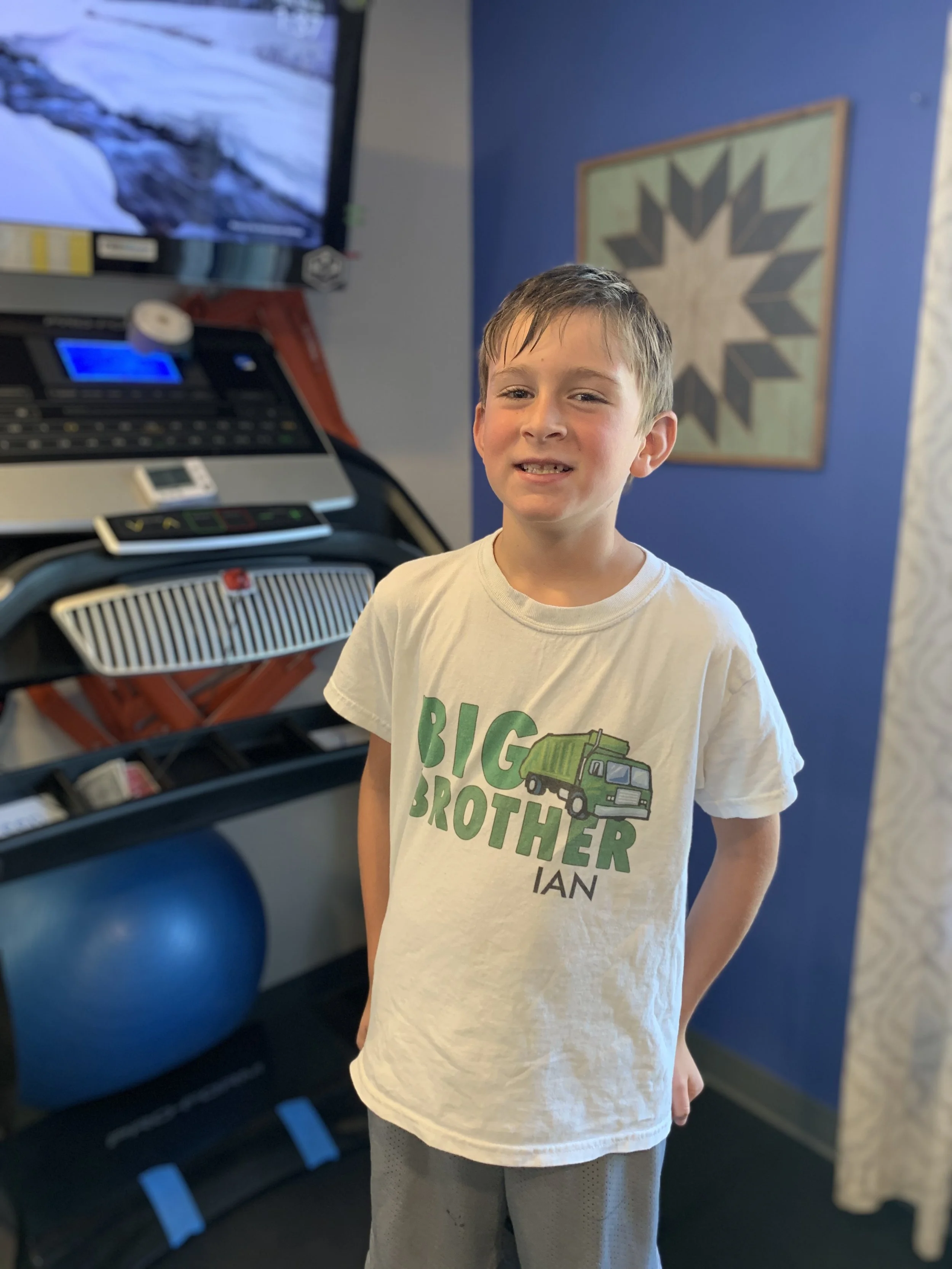 Reflex integration and mobility training client in Waynesville, Ohio