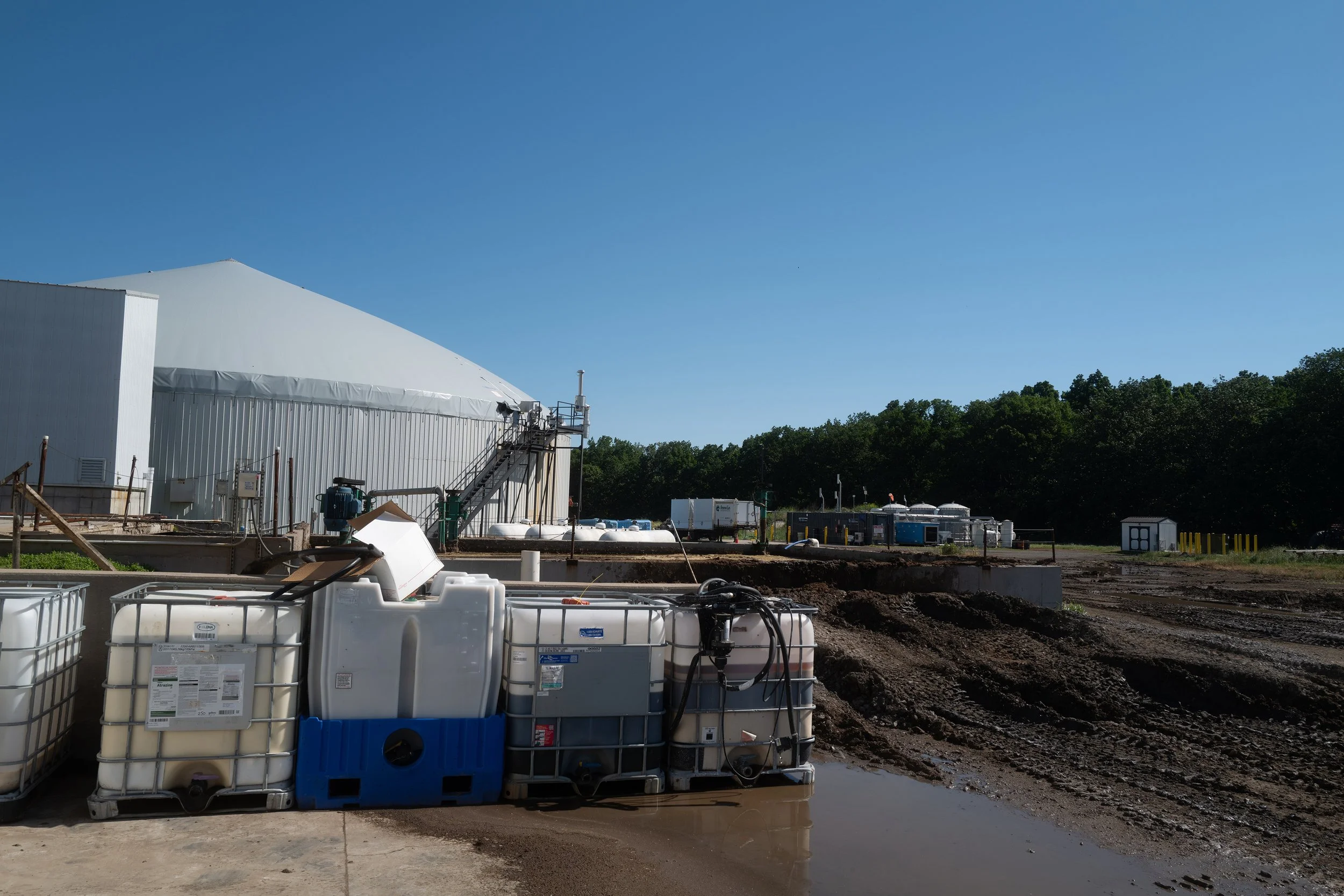 Biogas facility