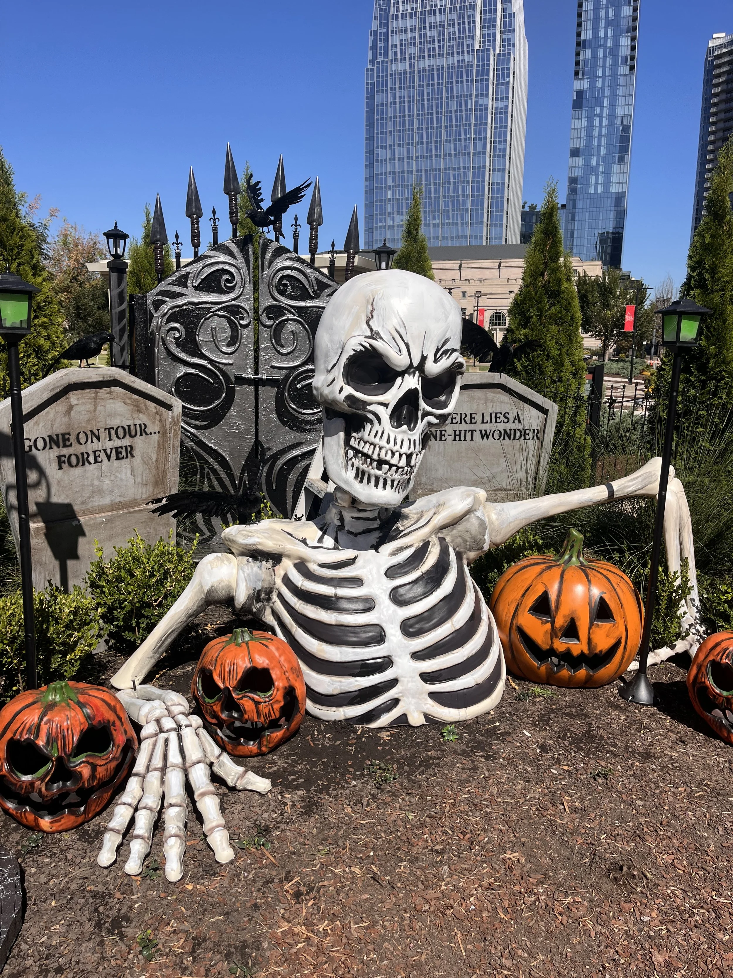 Installation art for Walk of Fame Park  created with Brandon Eller