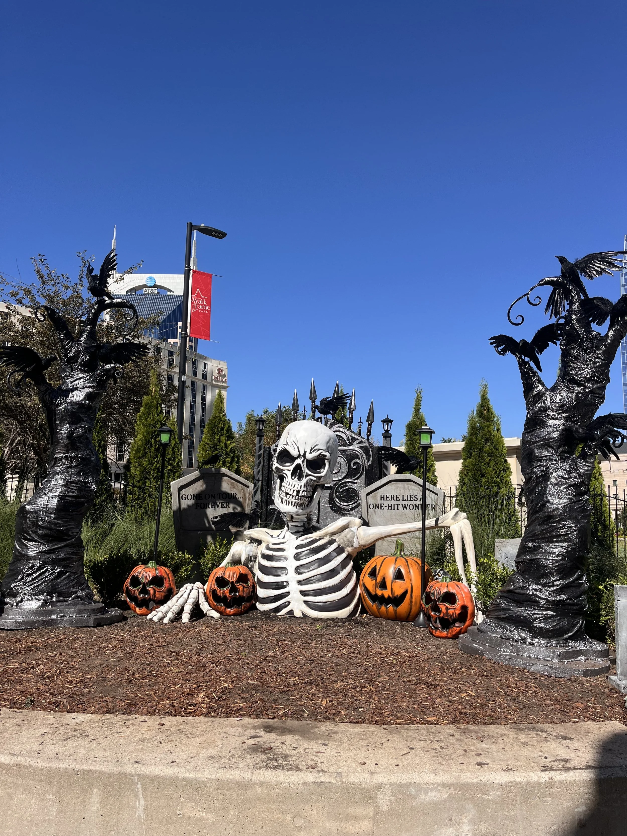 Installation art for Walk of Fame Park  created with Brandon Eller 