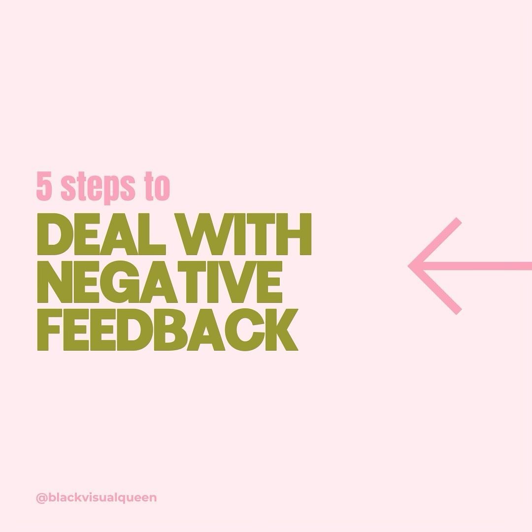 You&rsquo;re not going to be everyone&rsquo;s cup of tea&hellip;and that&rsquo;s okay!

By approaching negative feedback with a positive mindset and a willingness to learn, you can turn criticism into opportunities for personal and professional devel