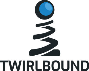 Twirlbound logo.