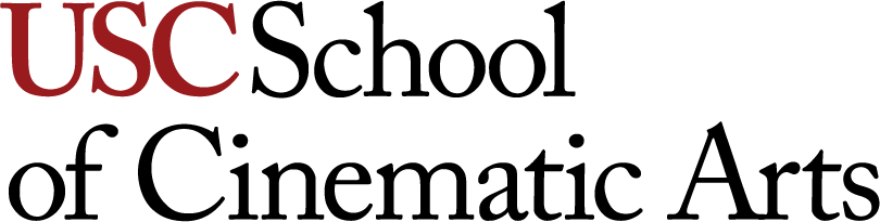University of Southern California (USC) School of Cinematic Arts logo.
