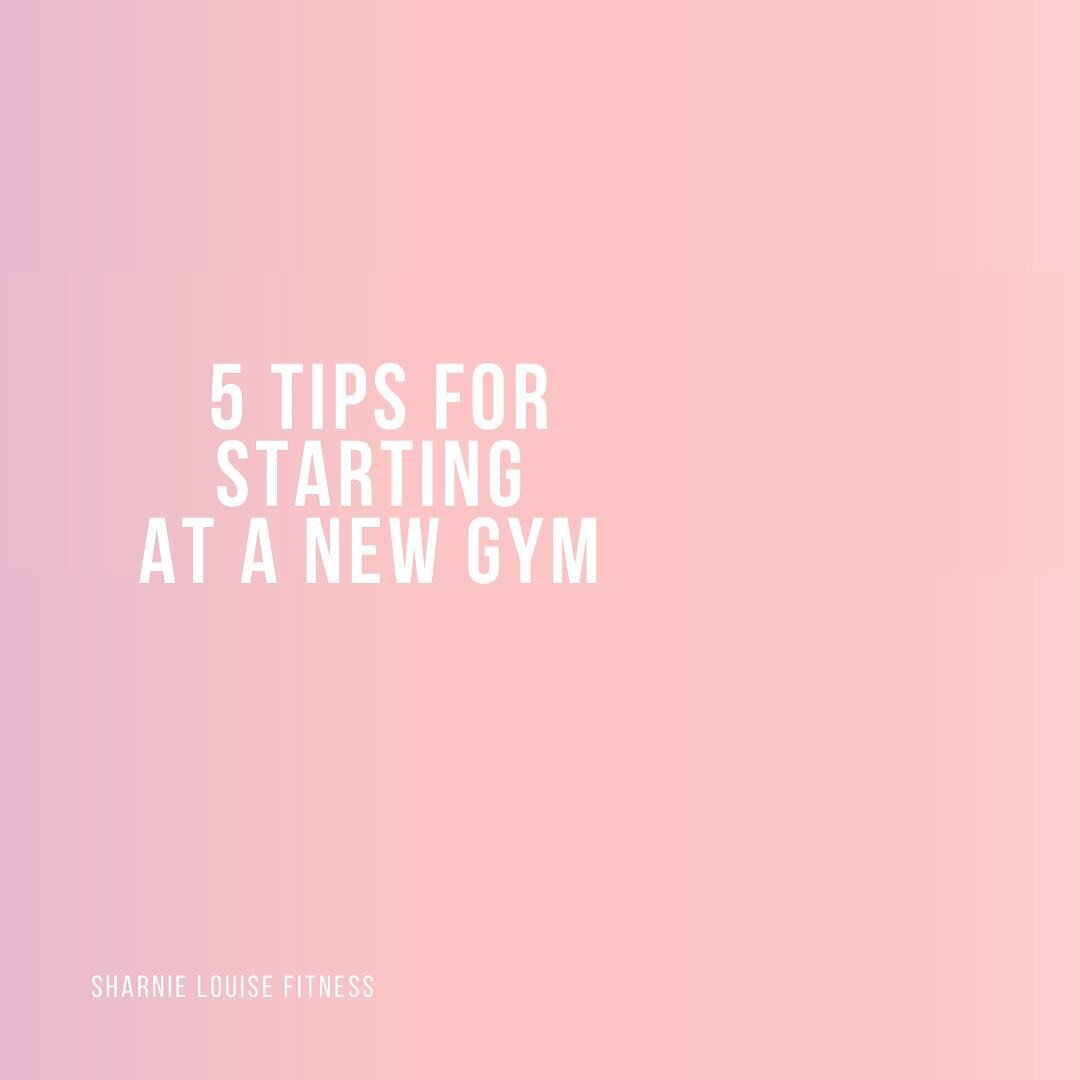 Starting at a new gym can be really scary! 😬

Trust us, we have definitely been there and know how it feels walking into a new gym. You are completely lost and feel like everyone is staring at you. 

Here are our top tips to make you a little more c