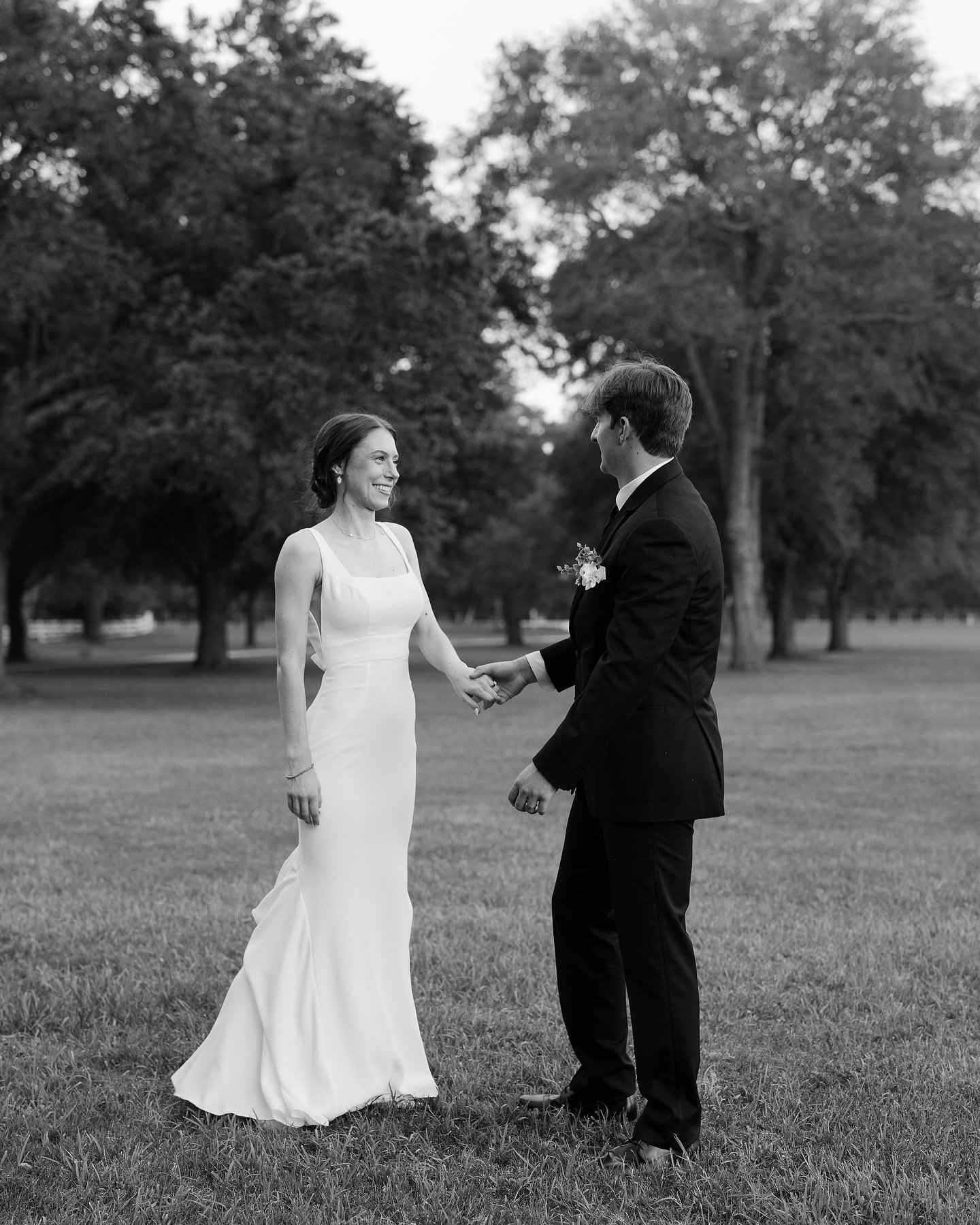 There&rsquo;s nothing better than being with your person 🤍 

Venue: @hatcherfarmsvenue 
Photography: @madysinandlogan 
Florals: @tylermatthewcreations 
Hair + Makeup: @salondartistes 
Catering: @briquettessteakhouse 
Cake: @pollmansbakeshops 
DJ: @d