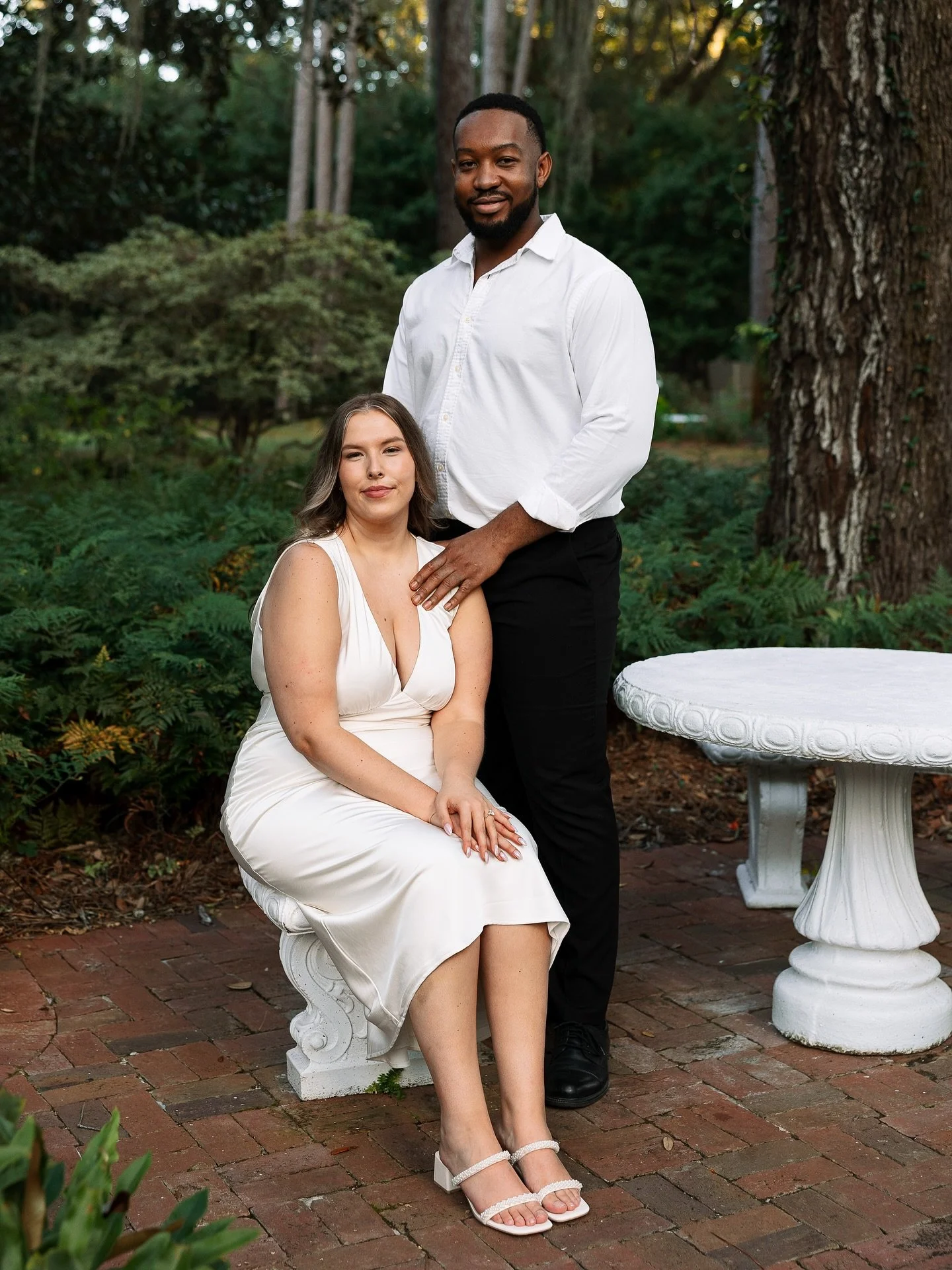 We&rsquo;re just a couple of months away from celebrating these two&rsquo;s wedding day out in Georgia and we couldn&rsquo;t be more excited!! 

We did Bailey and Tyrik&rsquo;s engagement photos last November at the stunning Eden Gardens out in 30A b