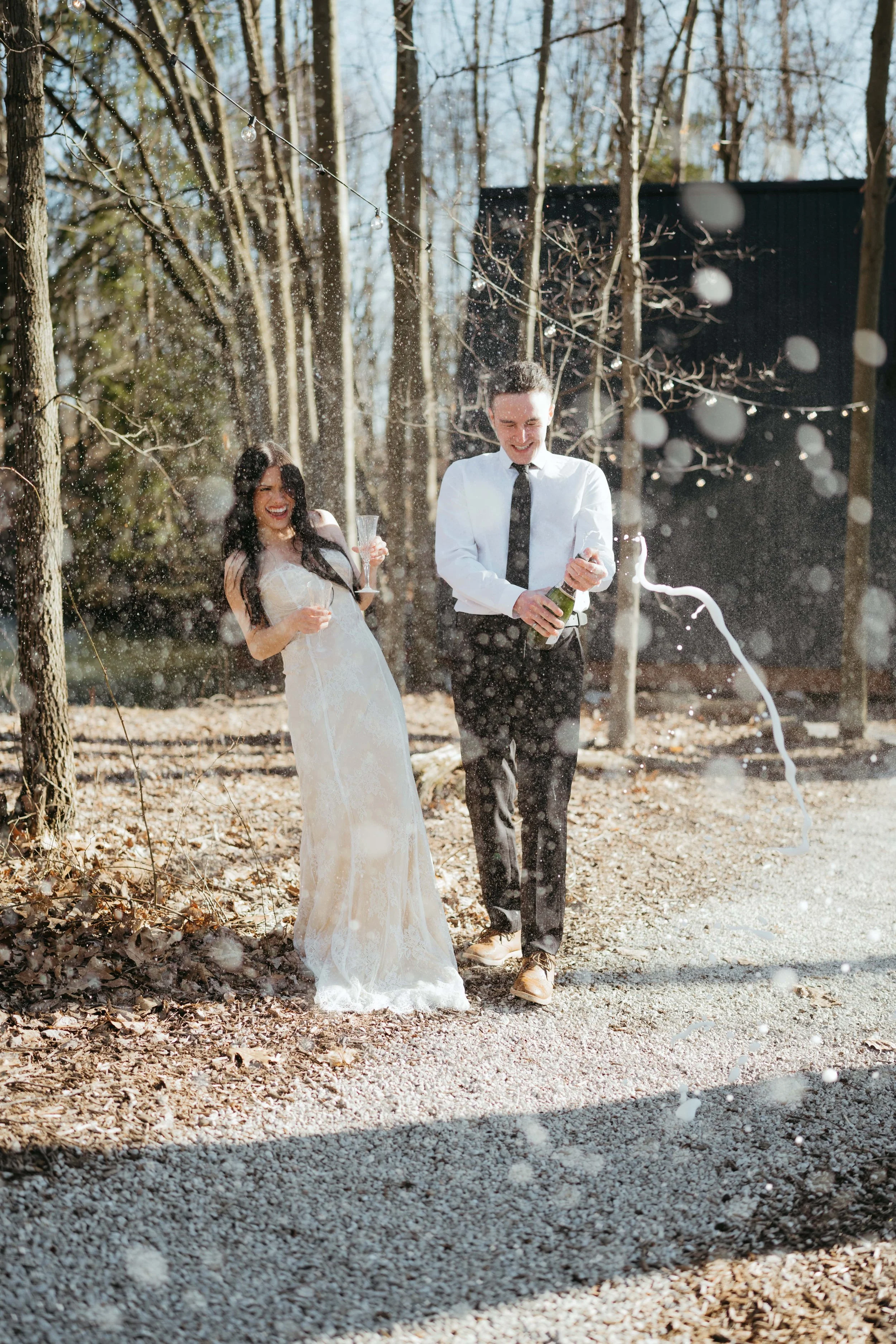 How to Pop Champagne for Your Elopement (The Safe & Simple Way) | Andrea  Doss Photo
