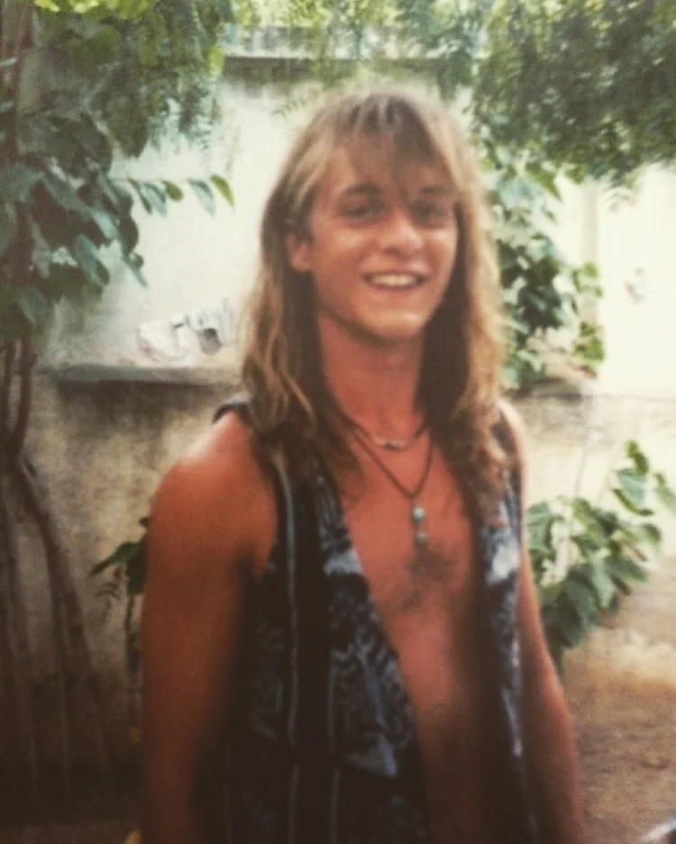 1991 somewhere in Spain after a gig #throwbackthursday #drummerlife #longhair