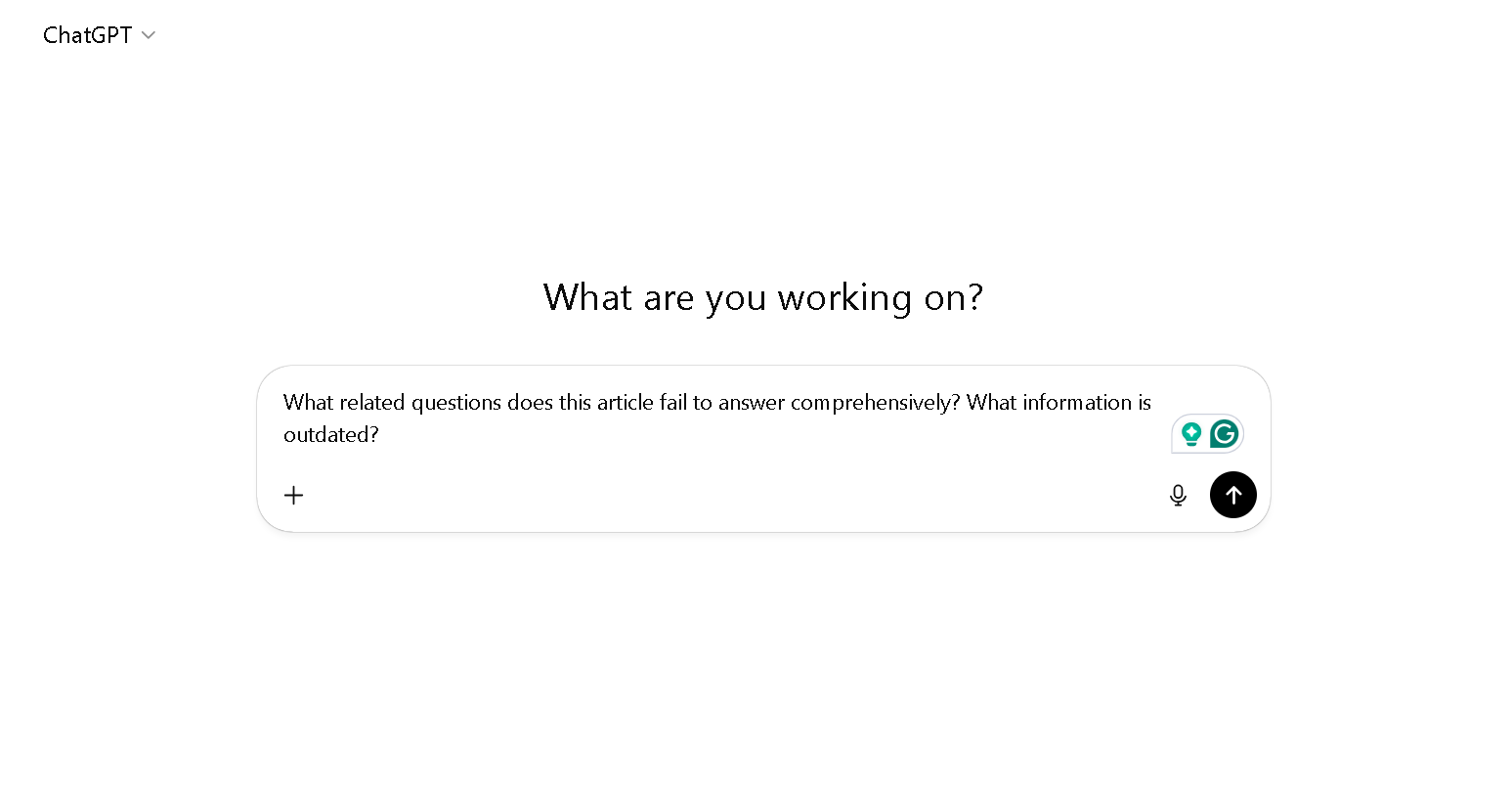 Analyzing Competitors' Weaknesses through ChatGPT