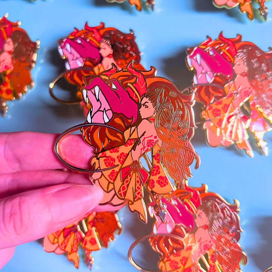 Beauty Enamel Pin
