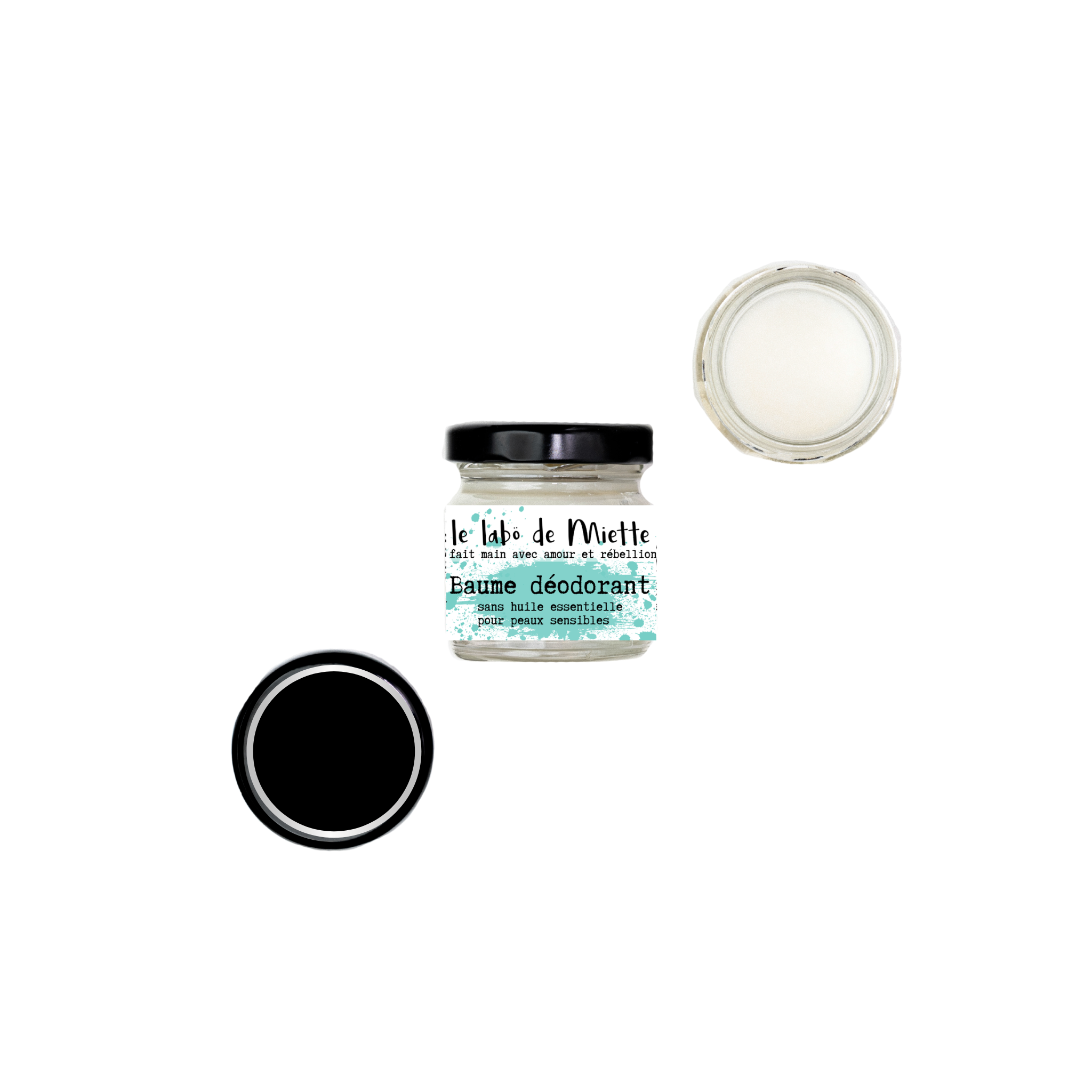 Baume déodorant peaux sensibles