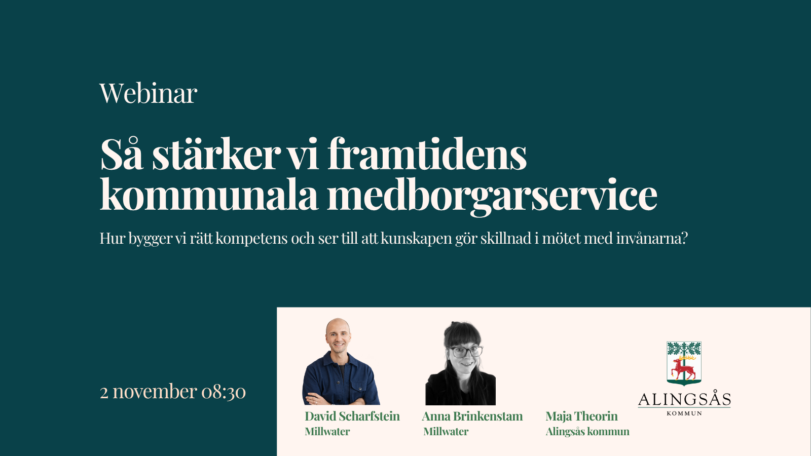 Så stärker vi framtidens medborgarservice