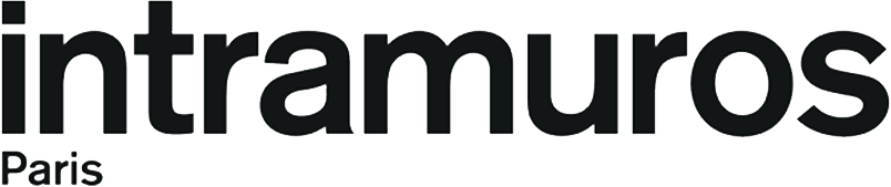 Logo di Intramuros con la parola Paris.
