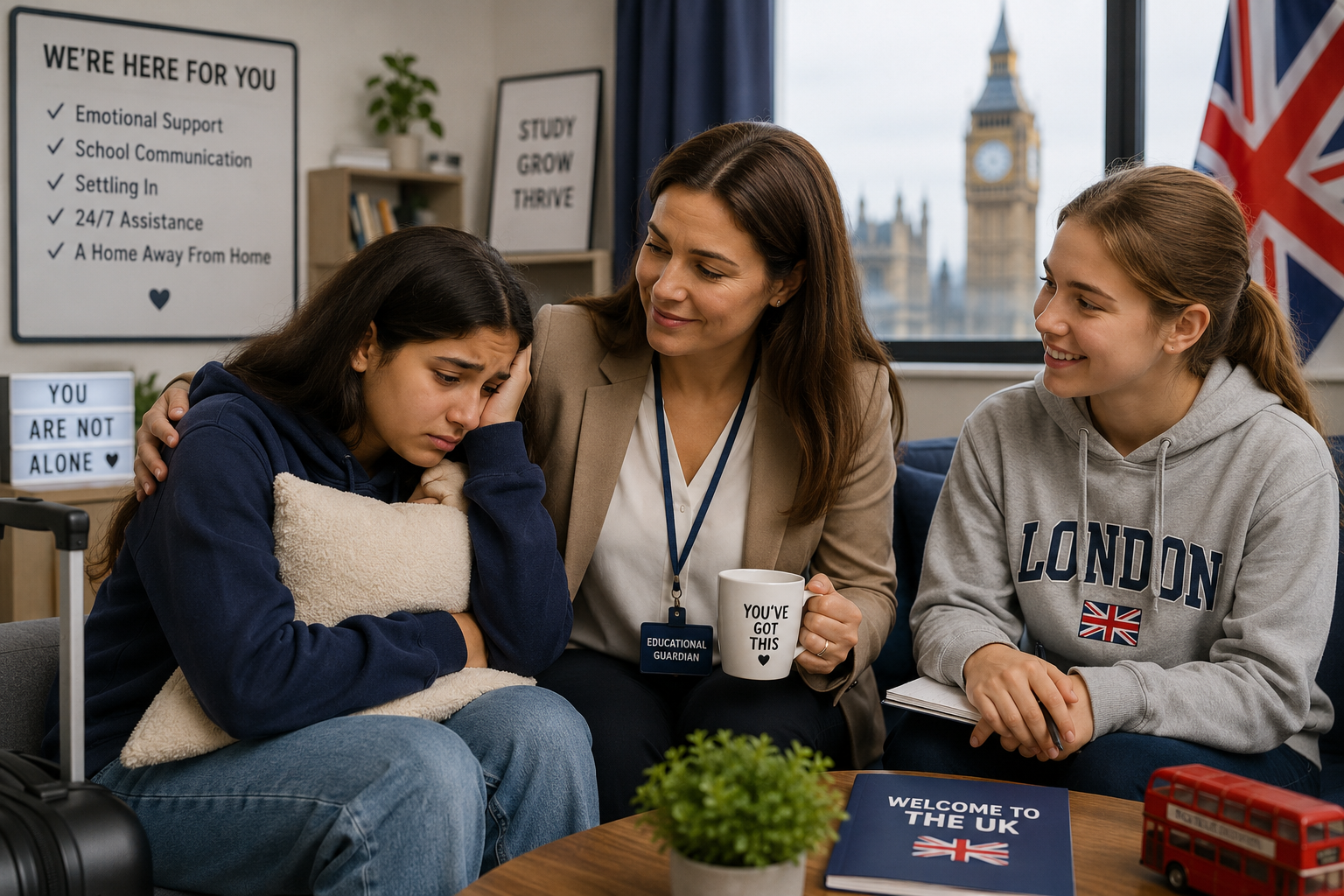 How Can an Educational Guardian Prevent Homesickness Crisis?