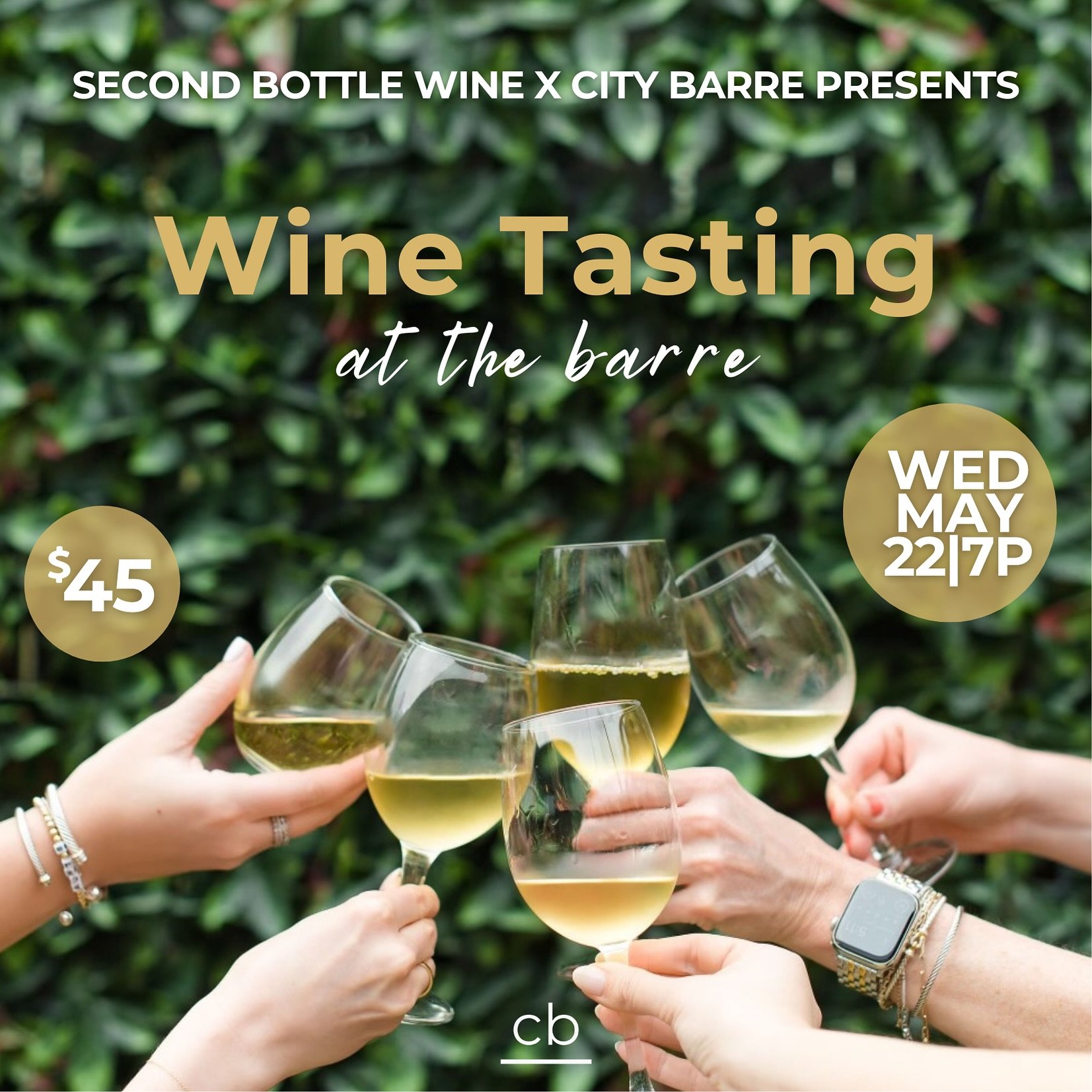 We all love wine but do you feel confident in what you&rsquo;re looking for when you&rsquo;re tasting a new wine? 🤔 If not, we have the perfect class for you! 

We&rsquo;re so excited to welcome Erin from @secondbottlewine to the studio to teach us 