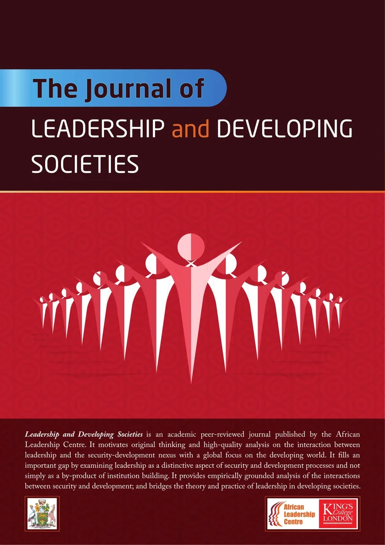 Journal of Leadership and Developing Societies — The African Leadership ...