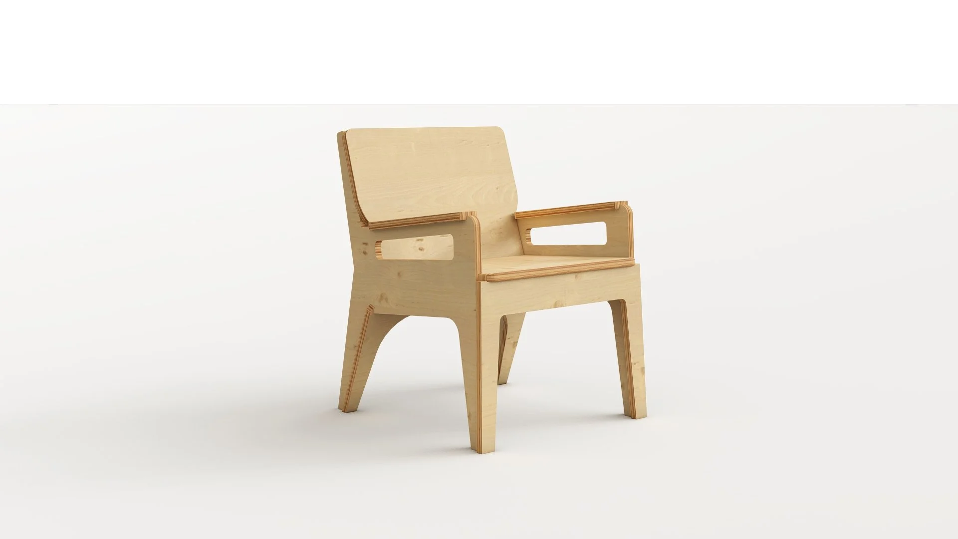 Ply armchair