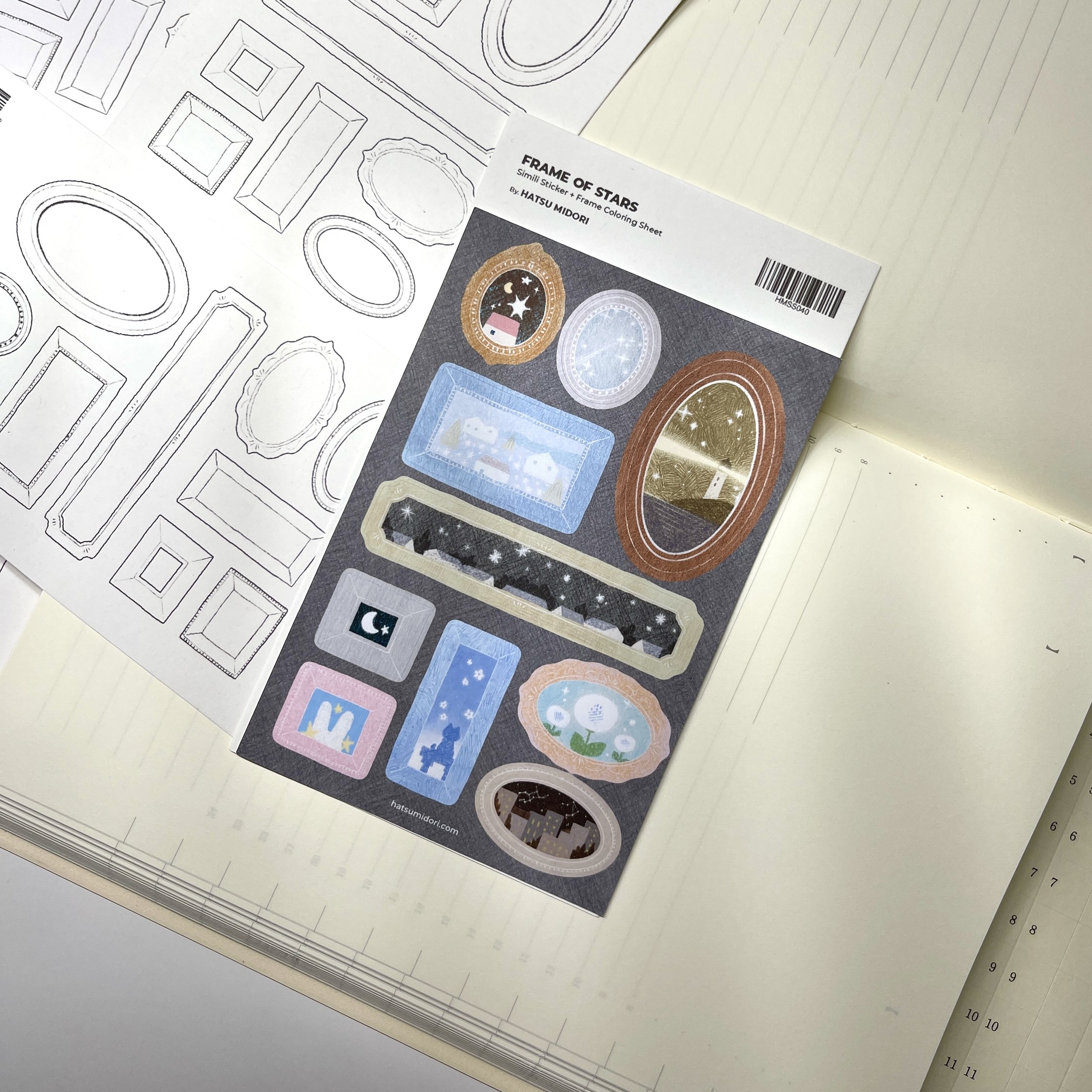 Frame of Stars Sticker Sheet1.jpg
