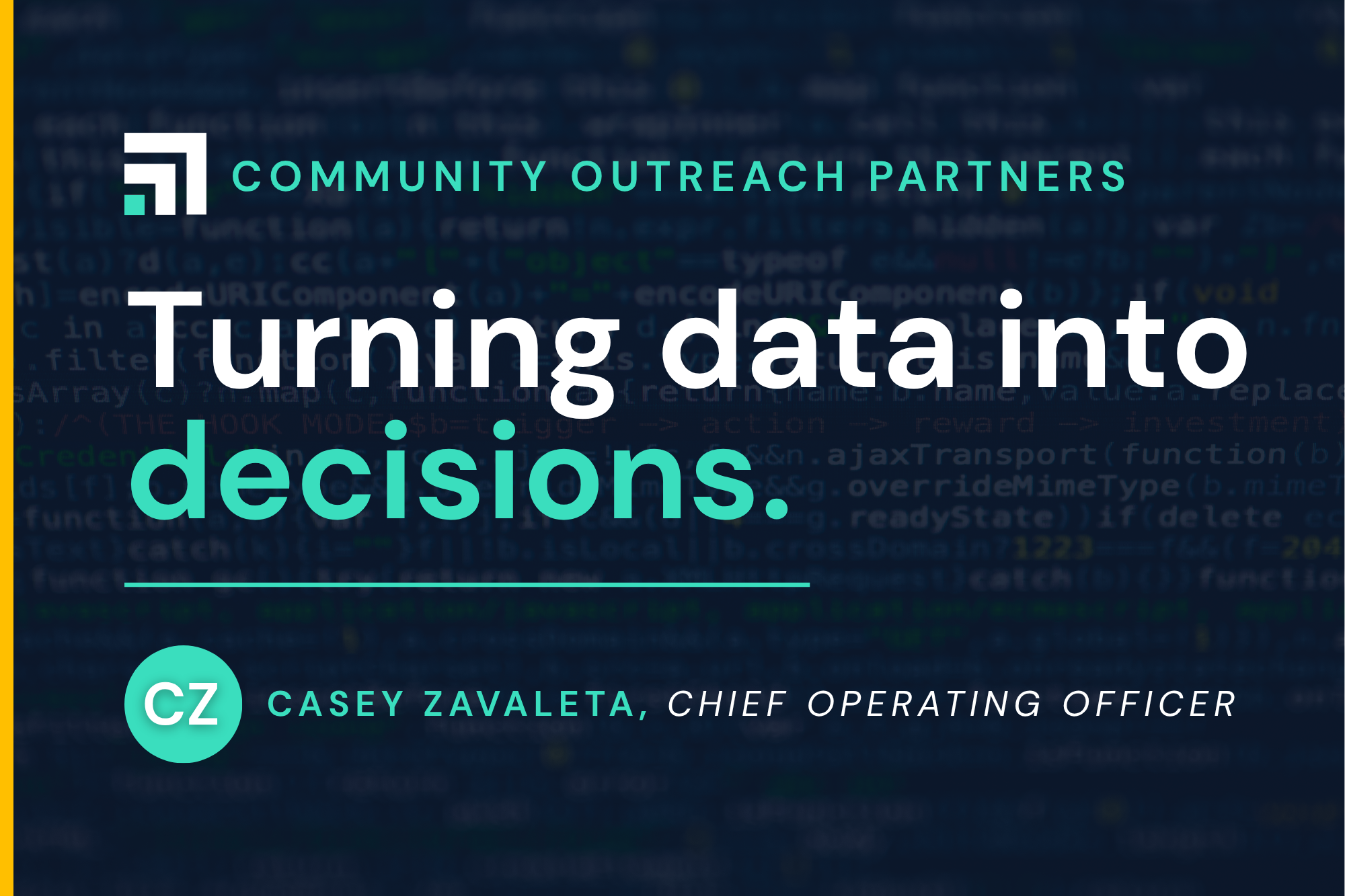 Turning Data Into Decisions