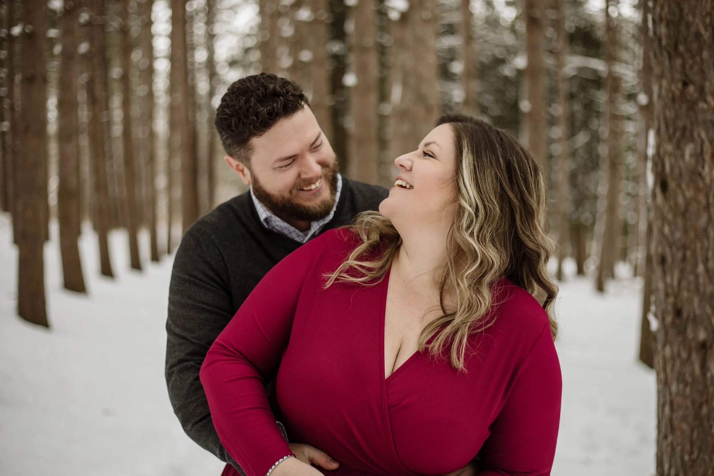 New Years Eve Winter Engagement Session | Milwaukee, WI
