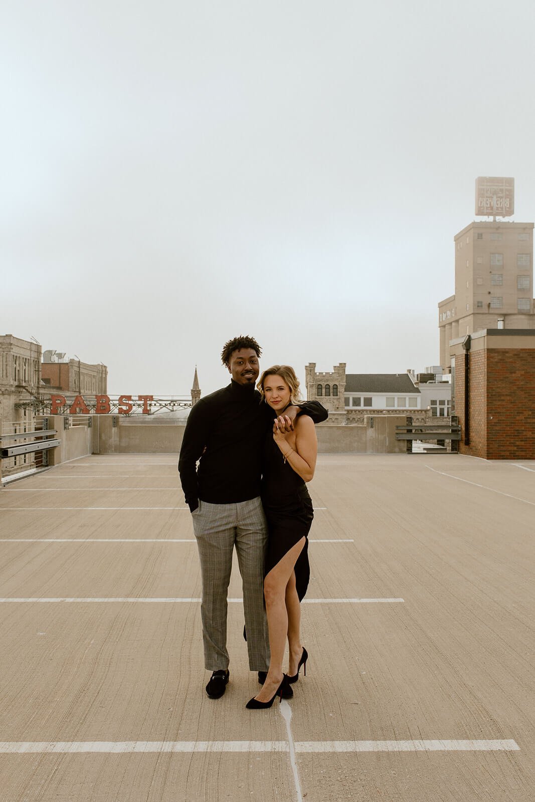 Rooftop Engagement Session in Milwaukee2.jpg