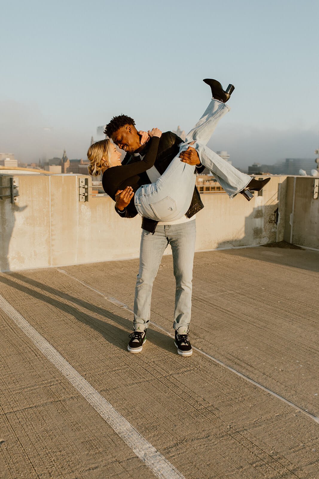 Rooftop Engagement Session in Milwaukee5.jpg