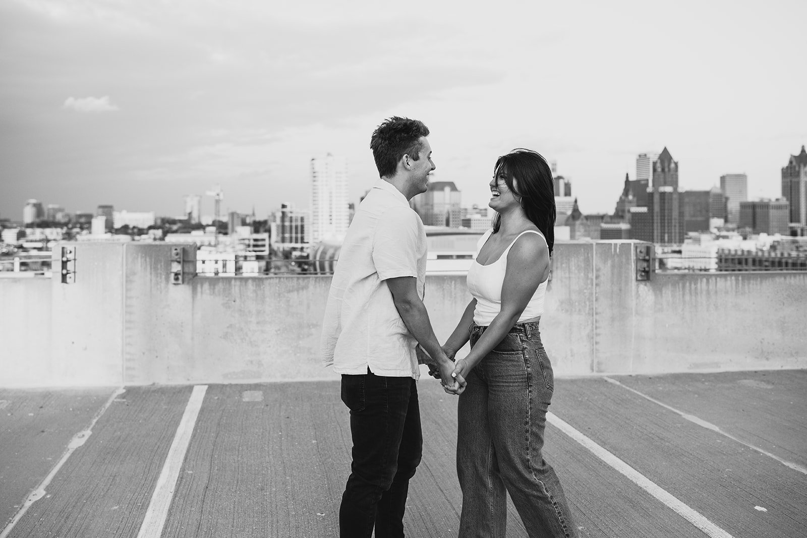 Rooftop Engagement Session in Milwaukee8.jpg