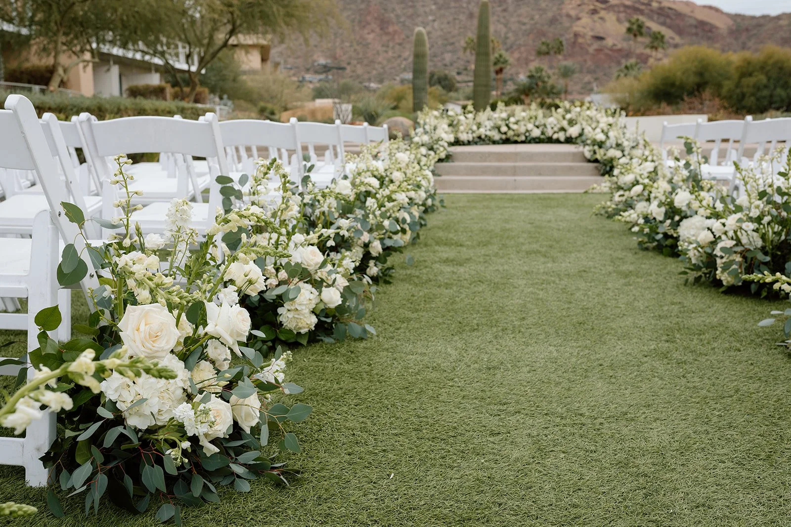 Wedding Ceremony at Mountain Shadow Resort in Scottsdale, Arizona 