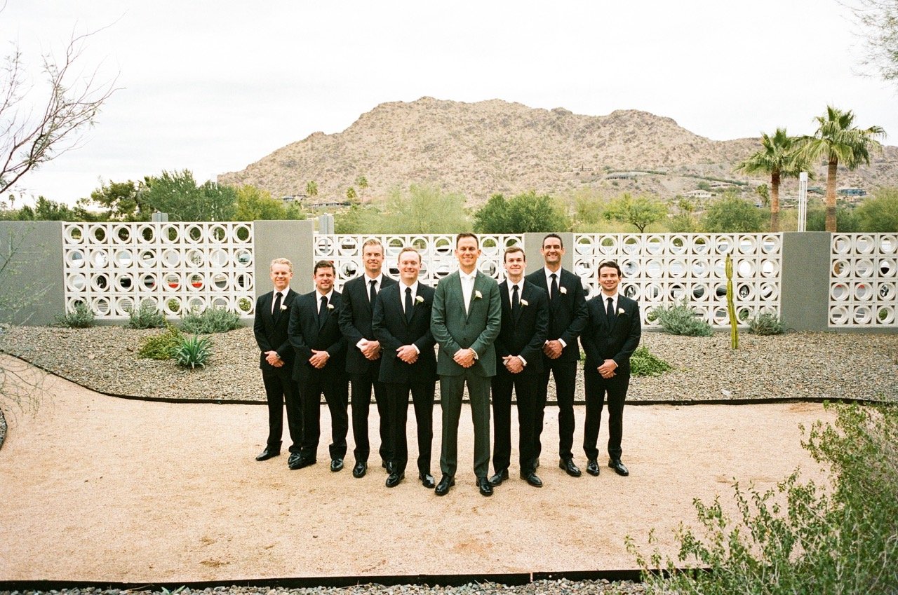 Wedding Ceremony at Mountain Shadow Resort in Scottsdale, Arizona 