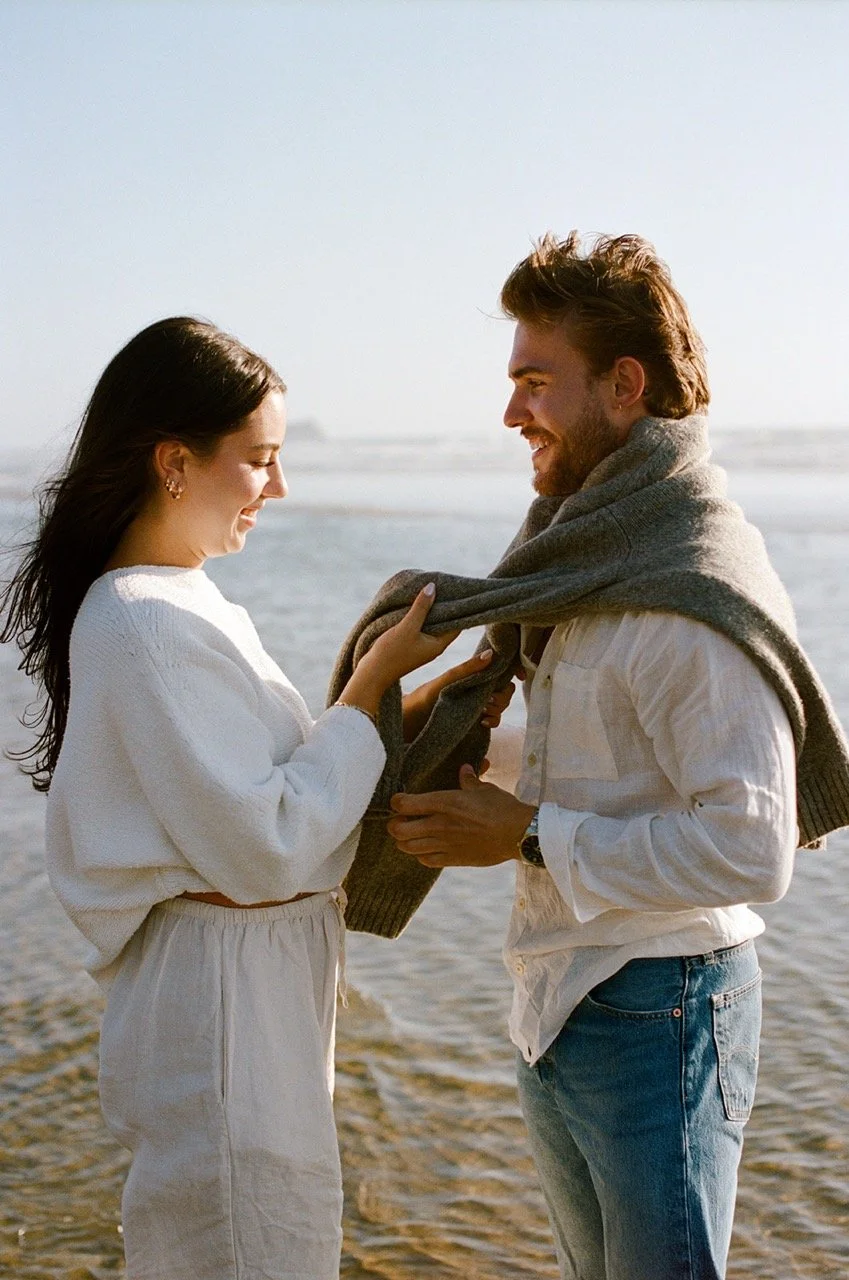 Couples Engagement Session on the Oregon Coast