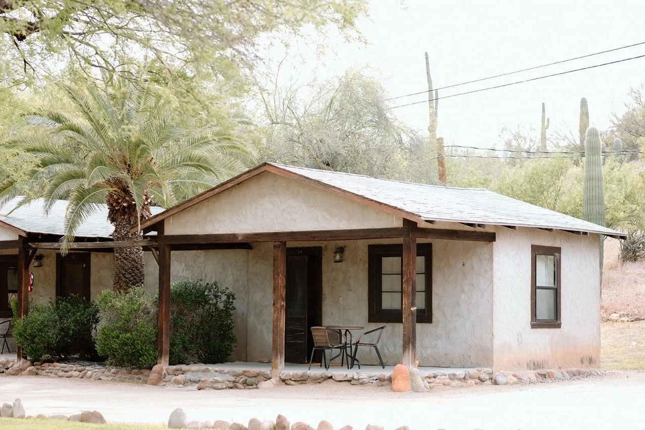 Casitas for wedding guests at Saguaro Lake Guest Ranch - wedding weekend accommadations