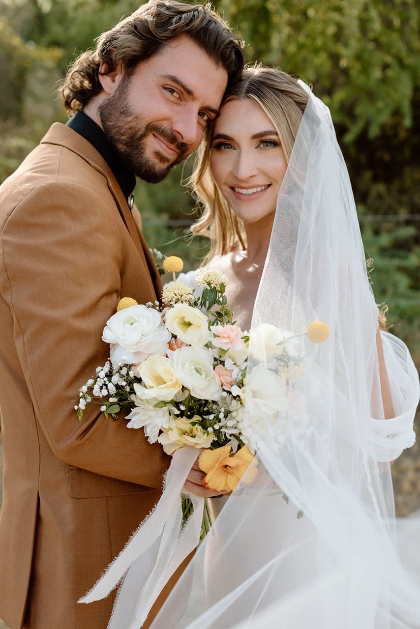 Bride and Groom Portraits at Saguaro Lake Guest Ranch