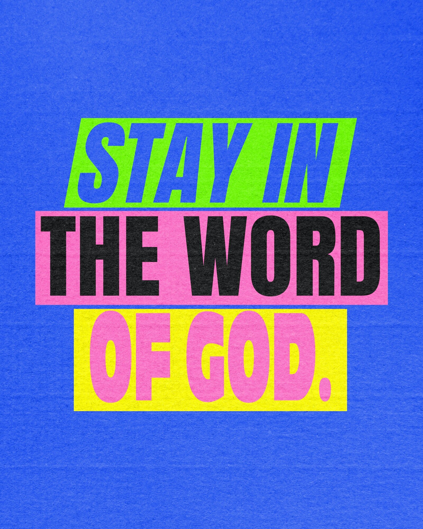 As we finish up this school year and get ready for summer, don't lose your rhythms of engaging with God &amp; the word. Lean in to God and ask that God would show up in big ways this week!